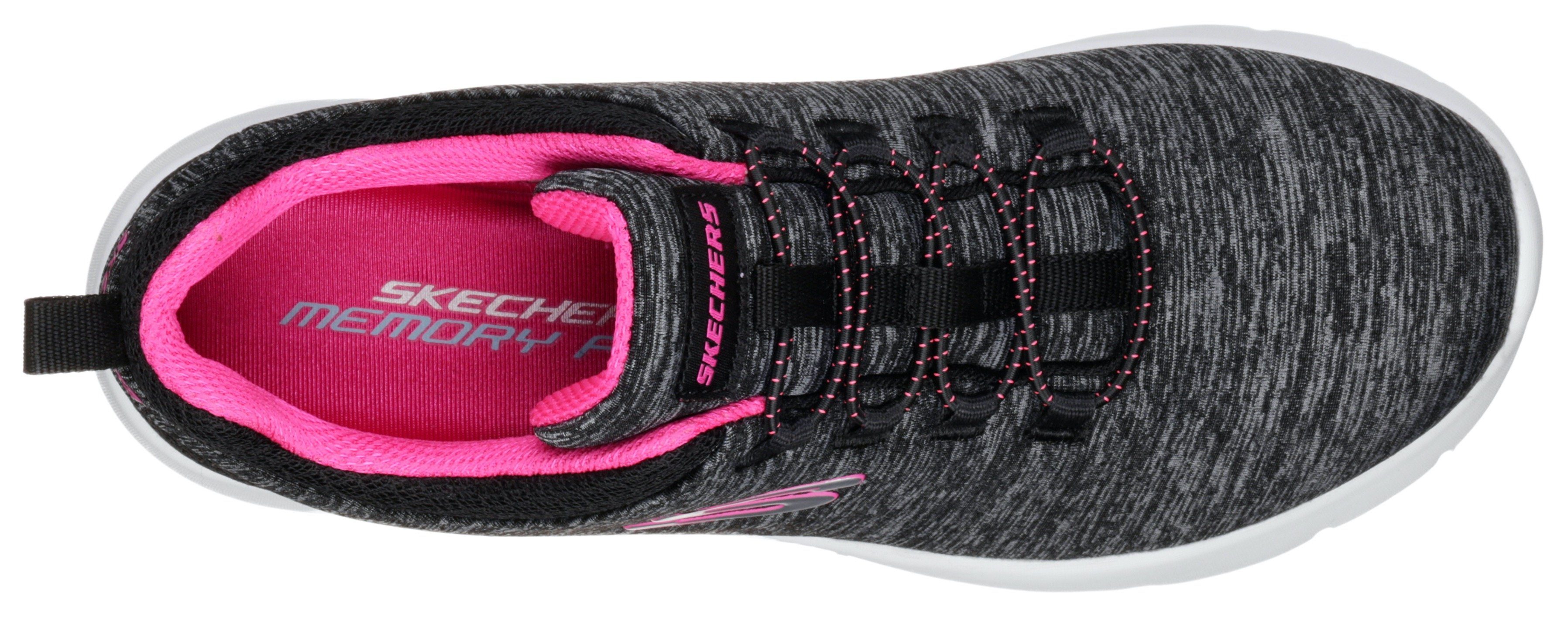Skechers Slip-on sneakers DYNAMIGHT 2.0-IN A FLASH Slipper, vrijetijdsschoen, comfortschoen geschikt voor machinewas