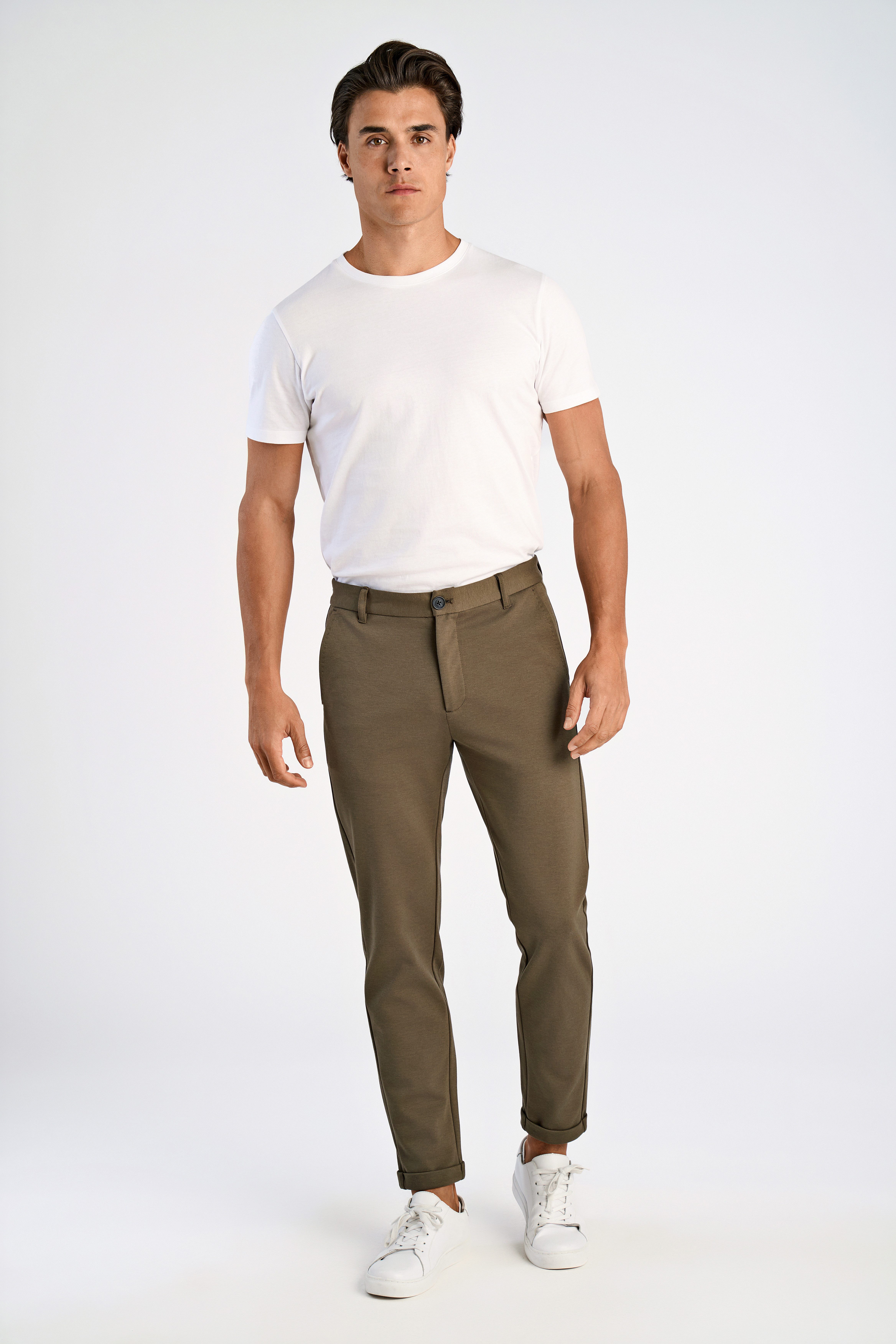 LINDBERGH Stoffen broek met stretch