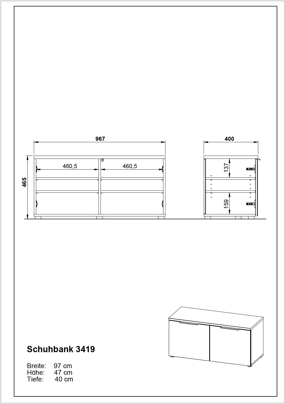 GERMANIA Halmeubelset OAKLAND (5 stuks)