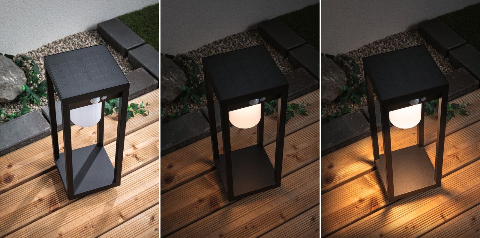 Paulmann Led-tuinlamp Solar Lichtobject Marisol IP44 3000K 350lm Zwart (1 stuk)