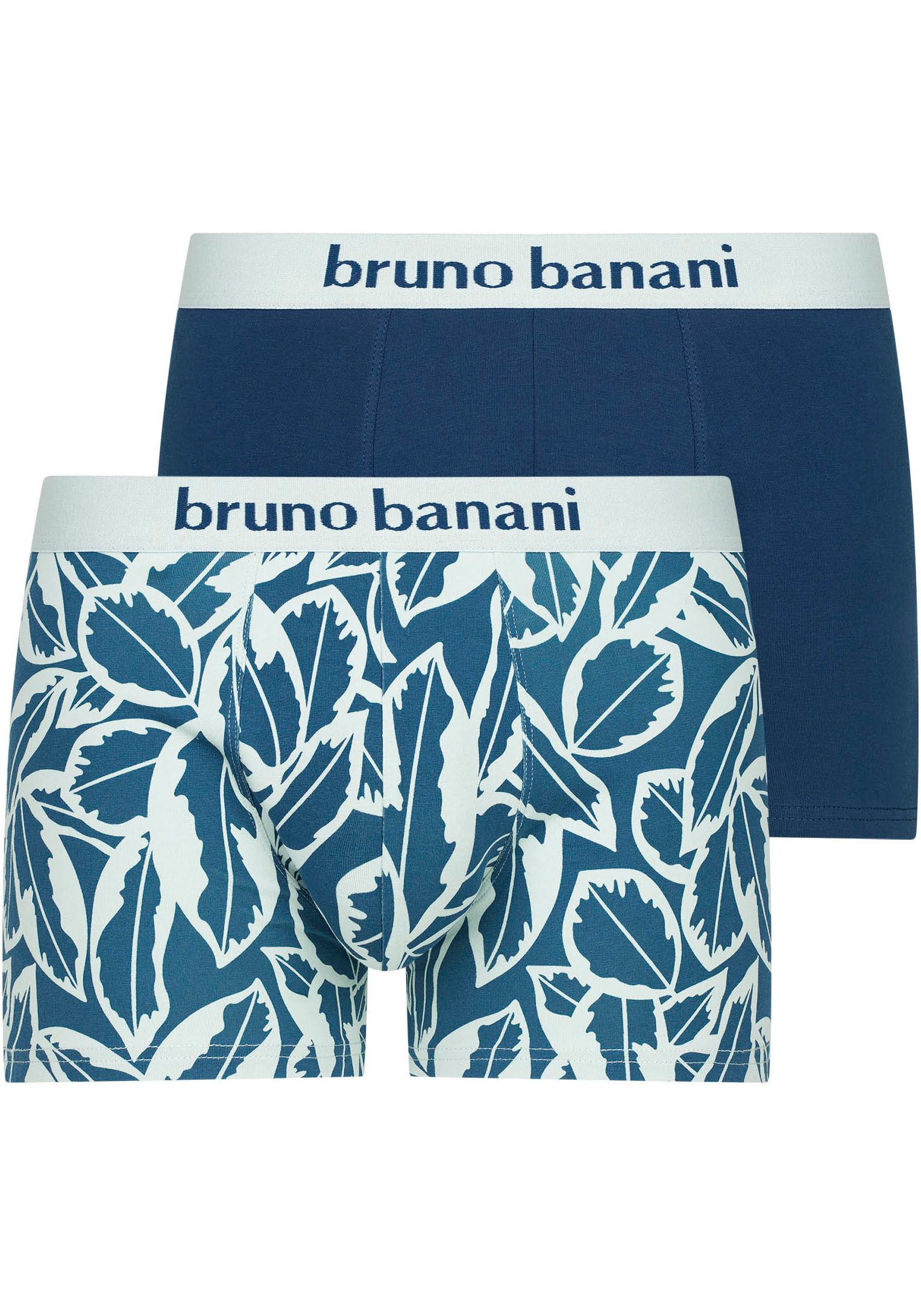 Bruno Banani Retro hipster Calathea met logoband (Set van 2)