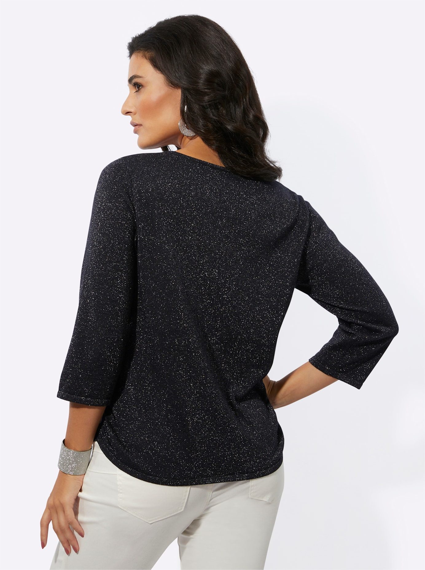 Creation L Trui met 3/4 mouwen 3/4-mouw-pullover