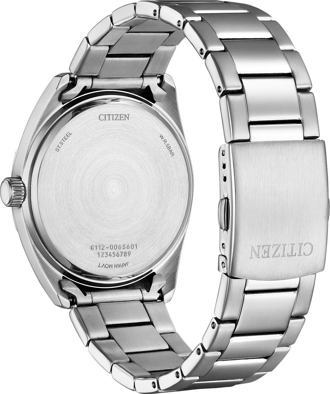Citizen Kwartshorloge Horloge, dameshorloge, herenhorloge, stalen band, analoog, dag