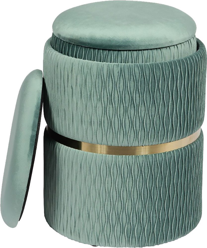 Kayoom Hocker Kruk Zora 425 2-delige set, praktische en verborgen opbergruimte (set, 2 stuks)