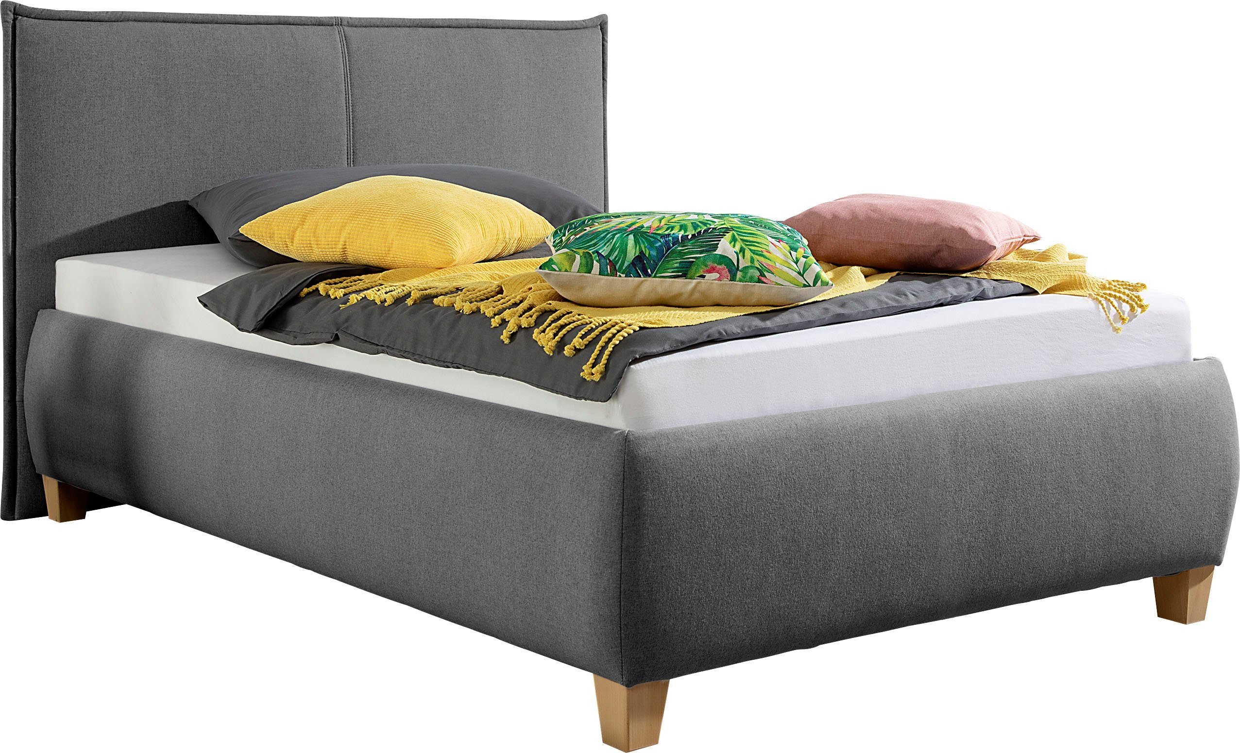 Maintal Gestoffeerd bed met bedkist