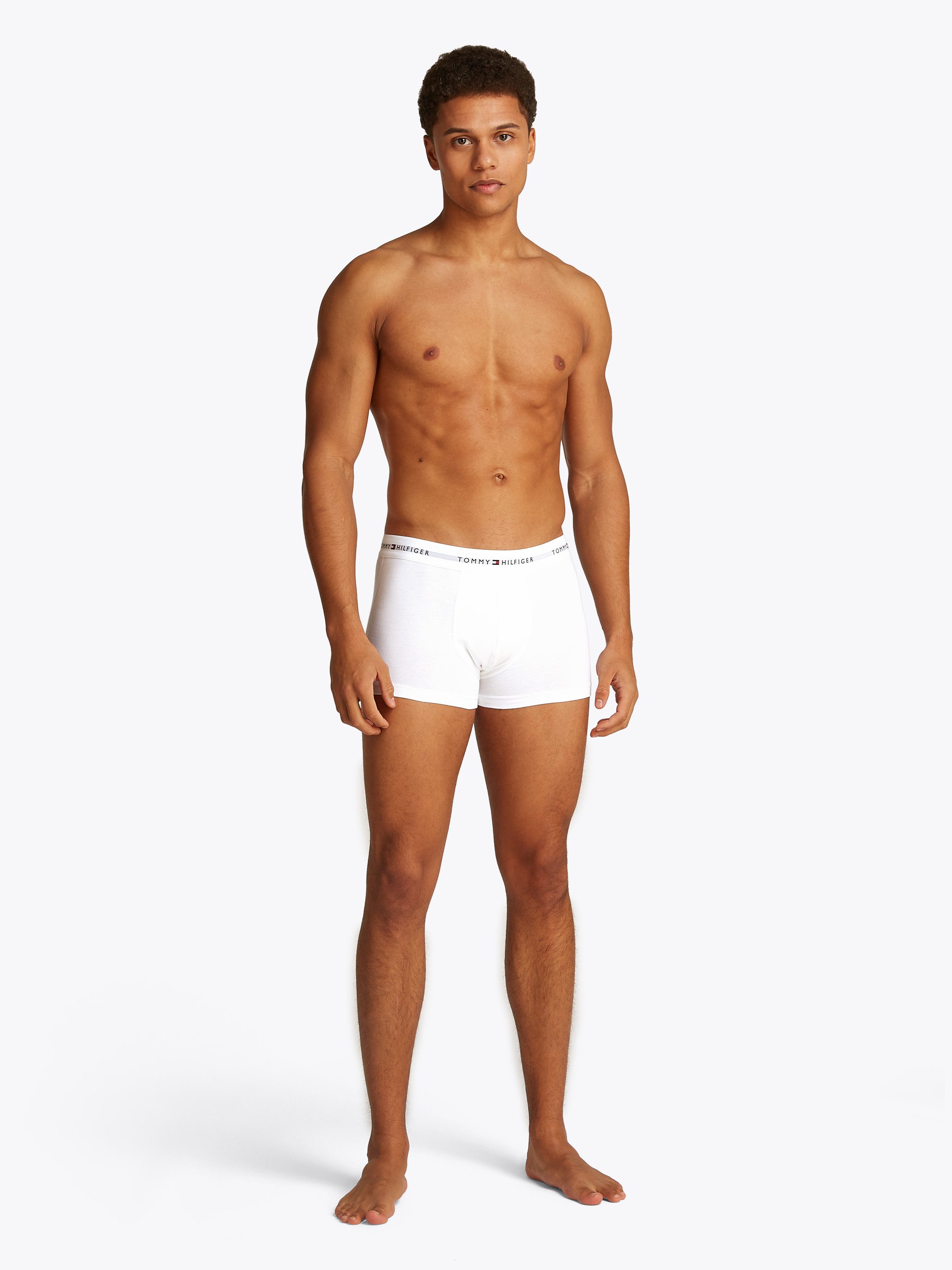 Tommy Hilfiger Underwear Boxershort 3P TRUNK met een logo-opschrift (3 stuks)