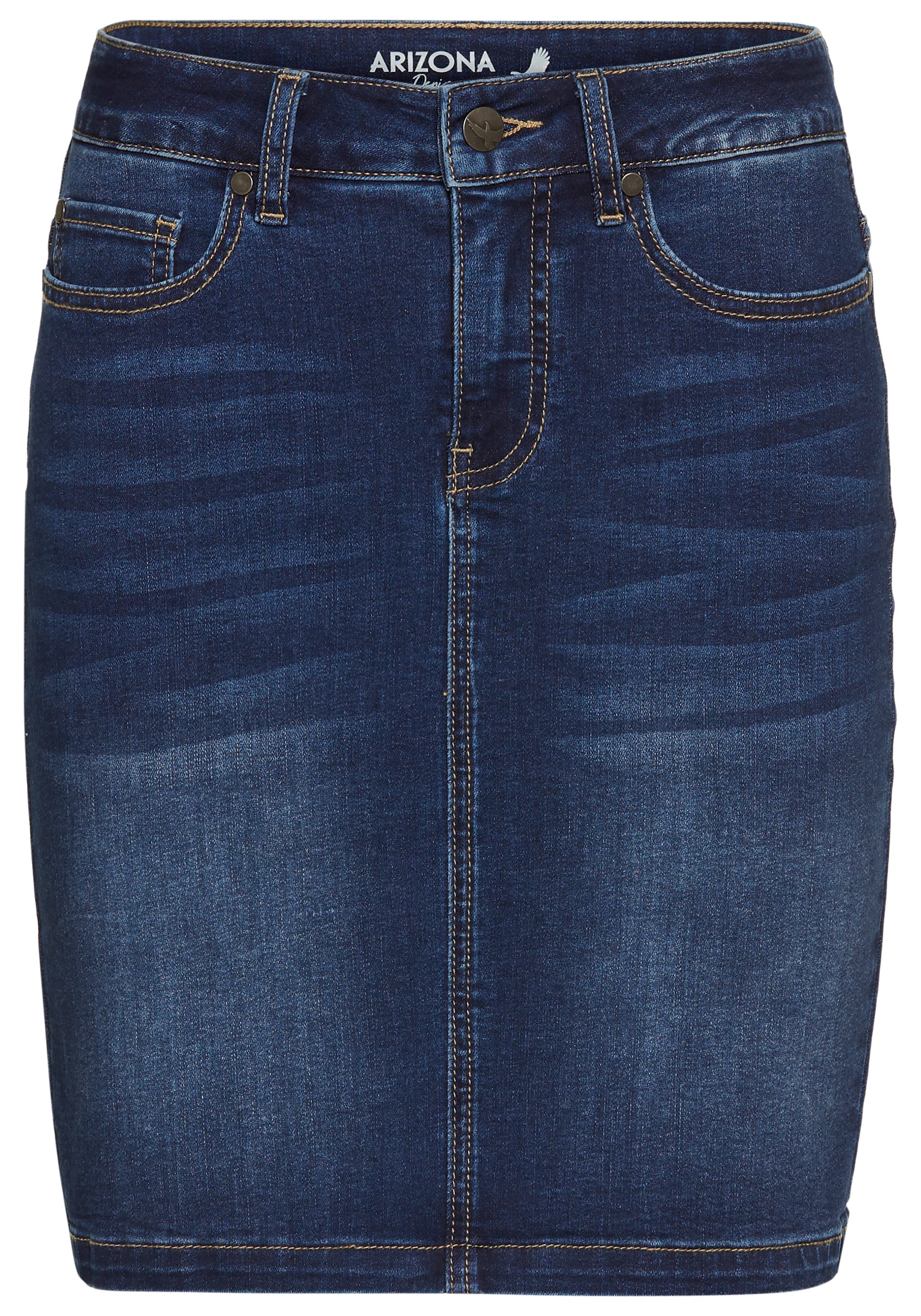 Arizona Jeans rok Ultra Stretch extra smal gesneden