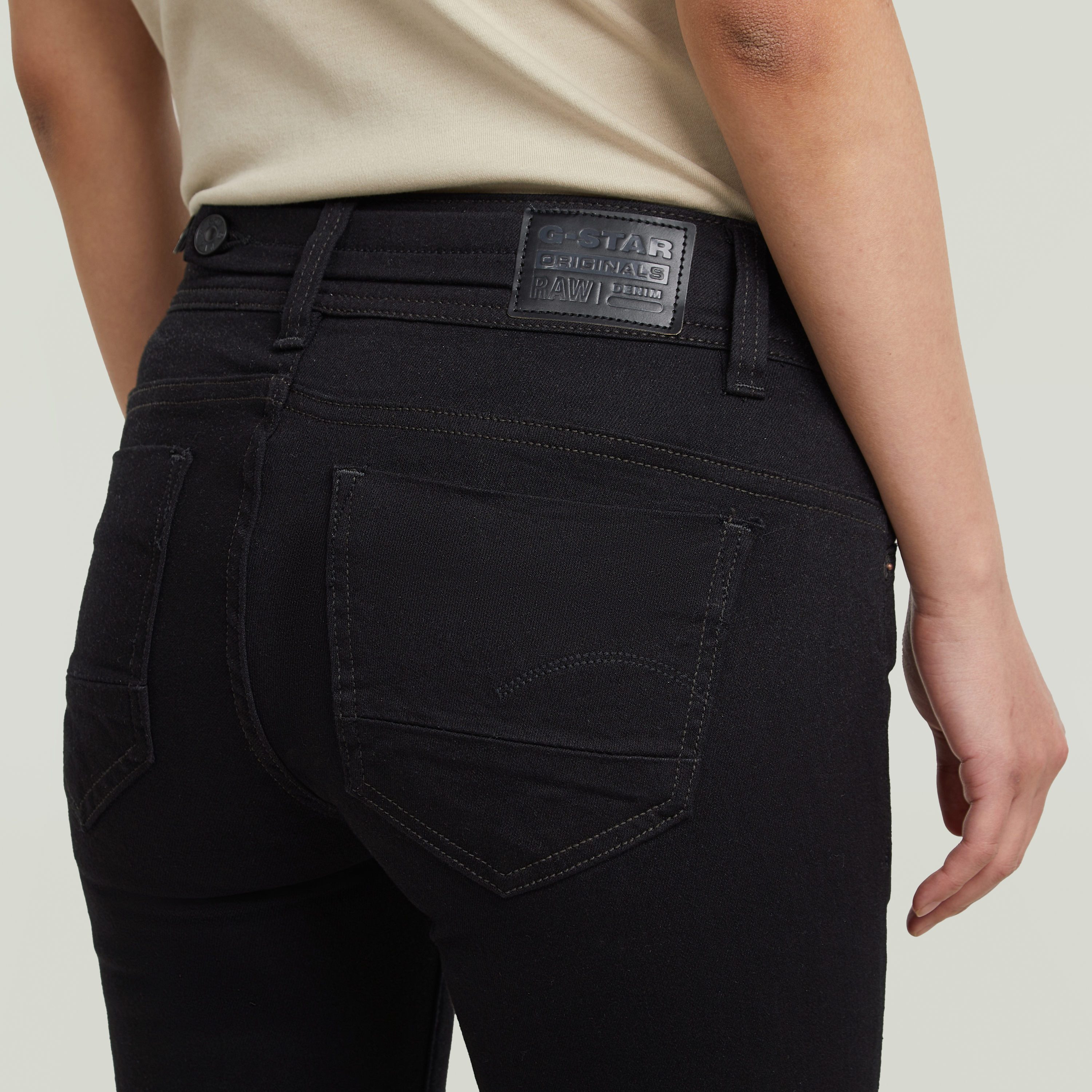 G-Star RAW 5-pocket jeans Midge Straight met verstelbare lus aan de achterkant van de taille