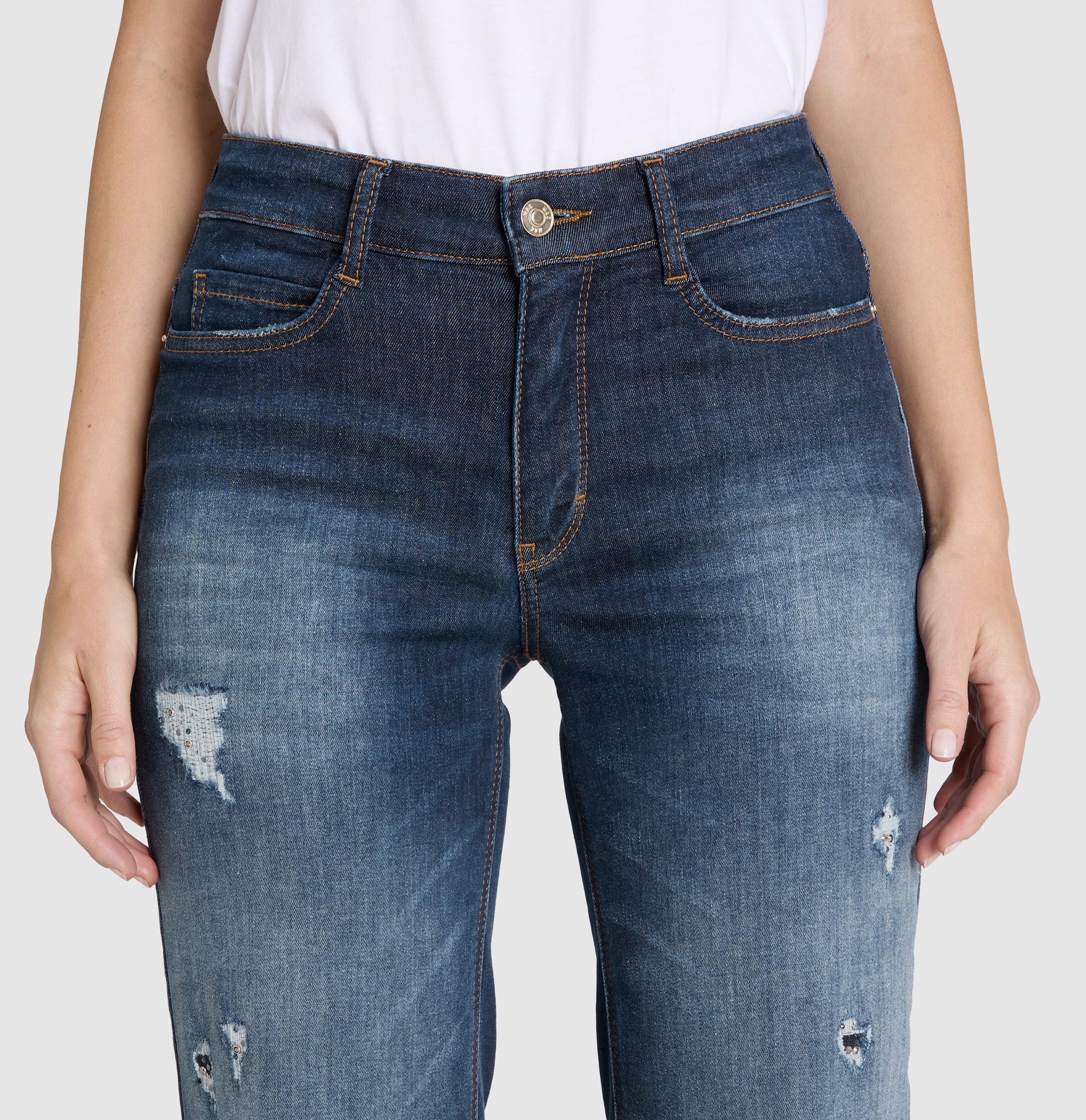 MAC Wijde jeans Wide