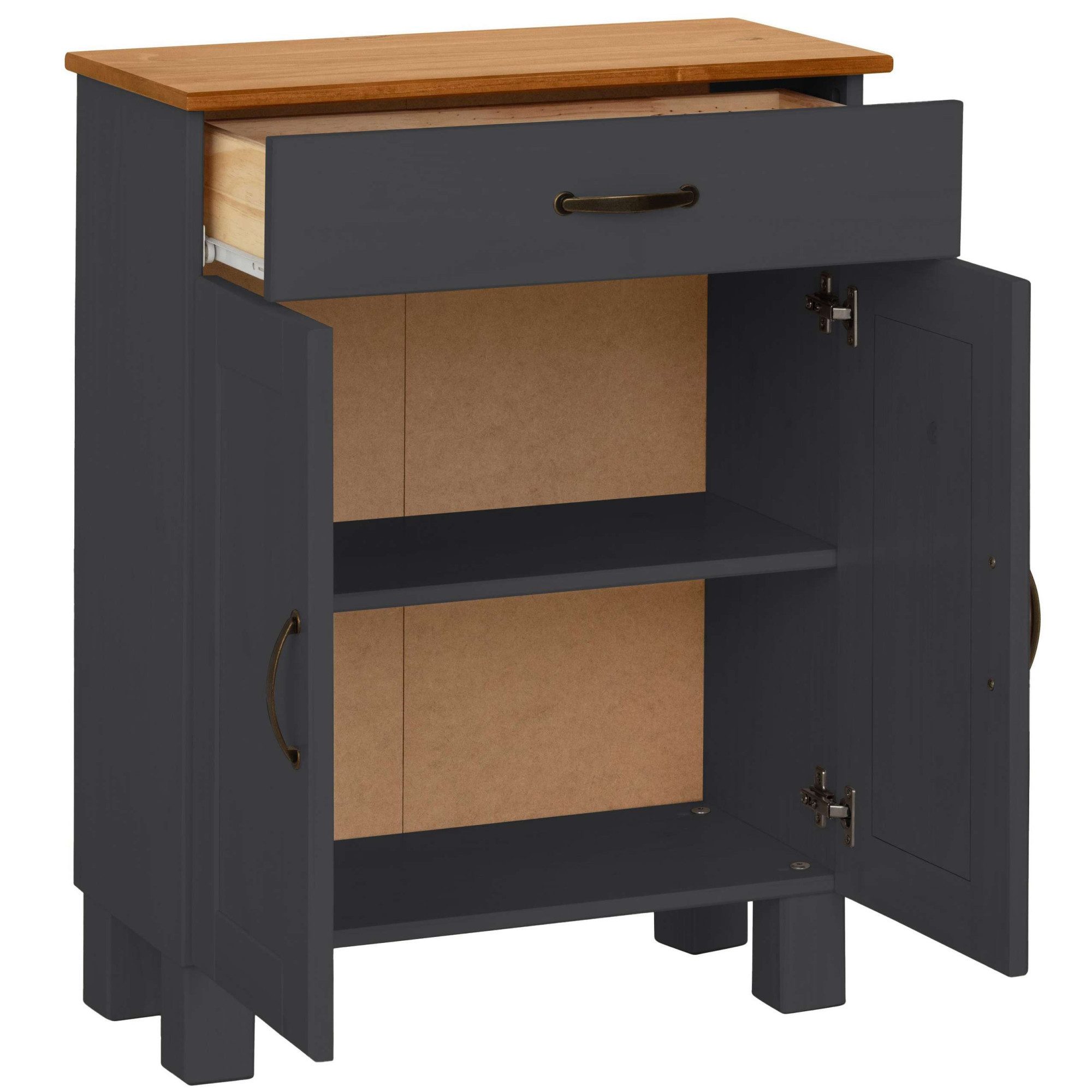 Home affaire Onderkast Rodby Massief, FSC®-gecertificeerd hout, breedte 60 cm, hoogte 80 cm