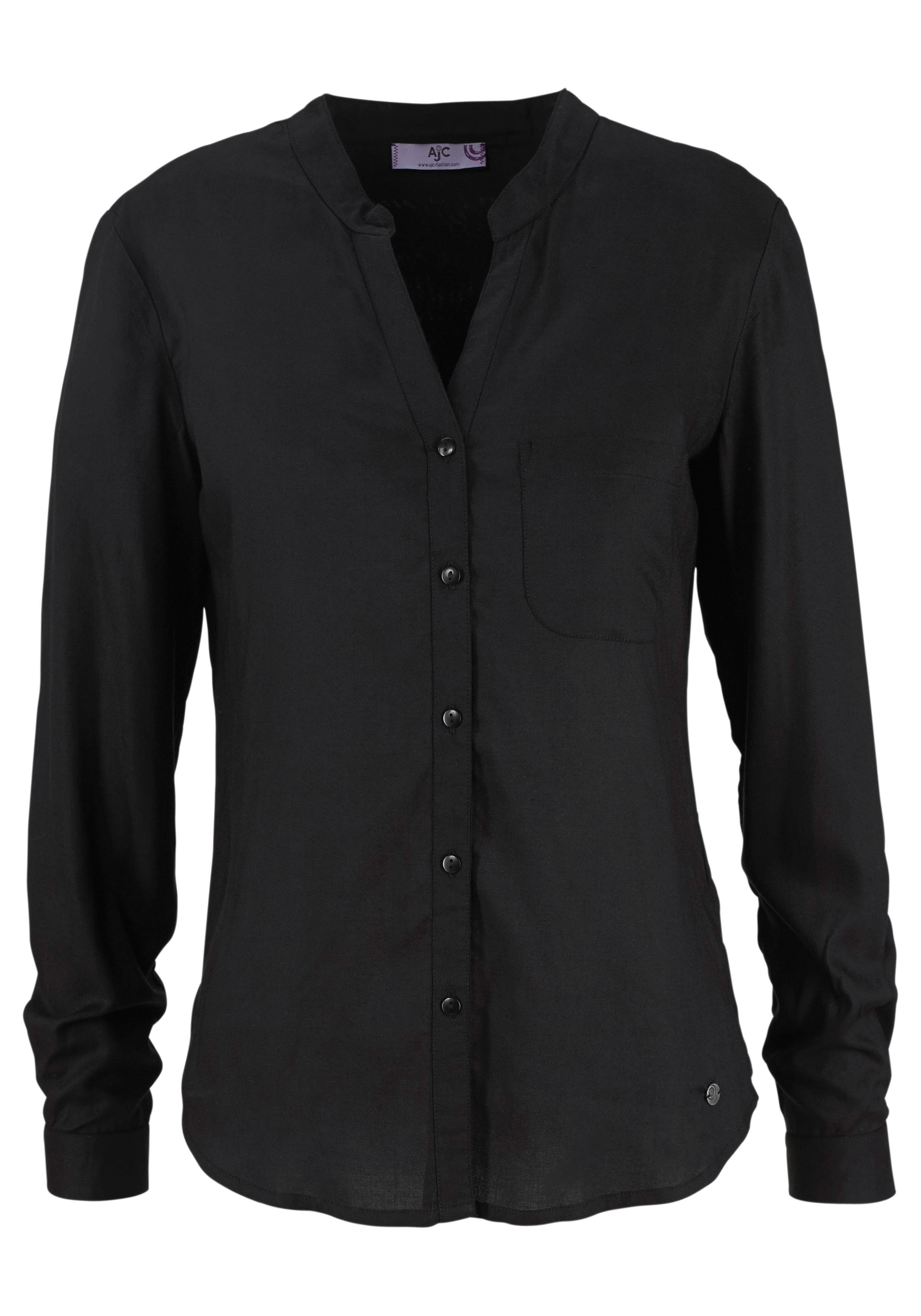 AJC Overhemdblouse met verschillende printvarianten of in uni