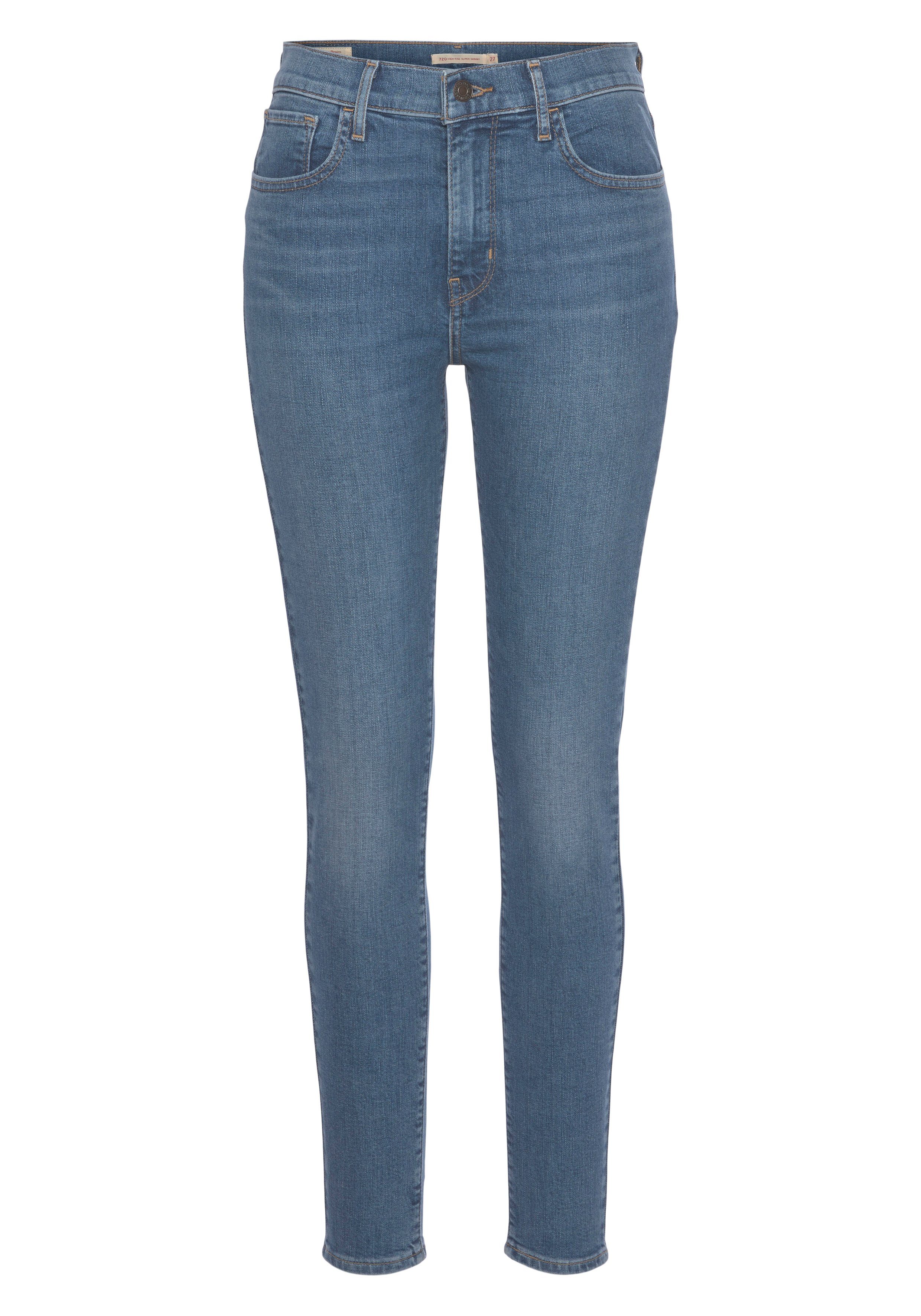 Levi's® Skinny fit jeans 720 High Rise met hoge taille