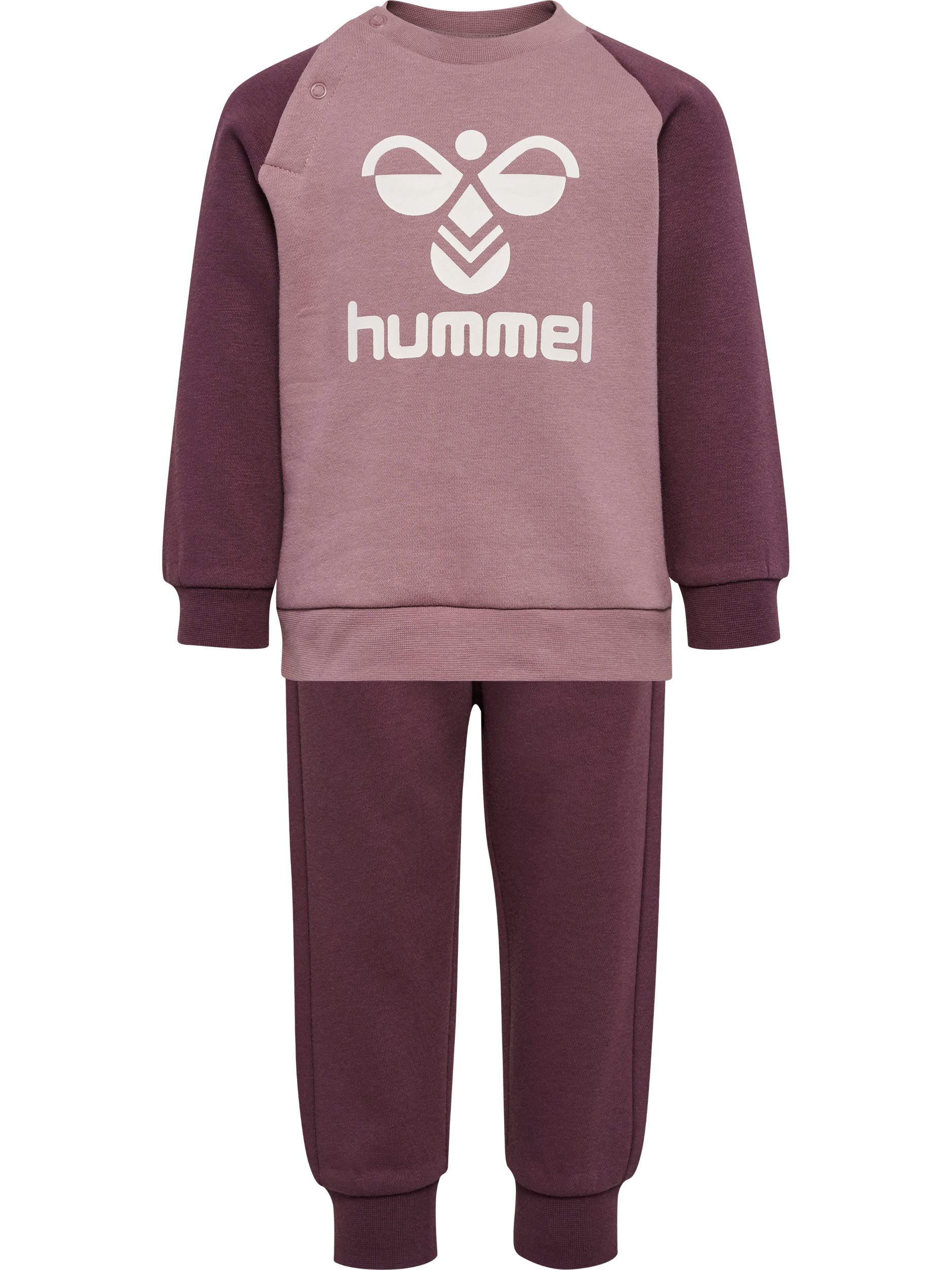 hummel Joggingpak HUMMING CREWSUIT (2-delig) kinderen joggingpakken maat 56 paars