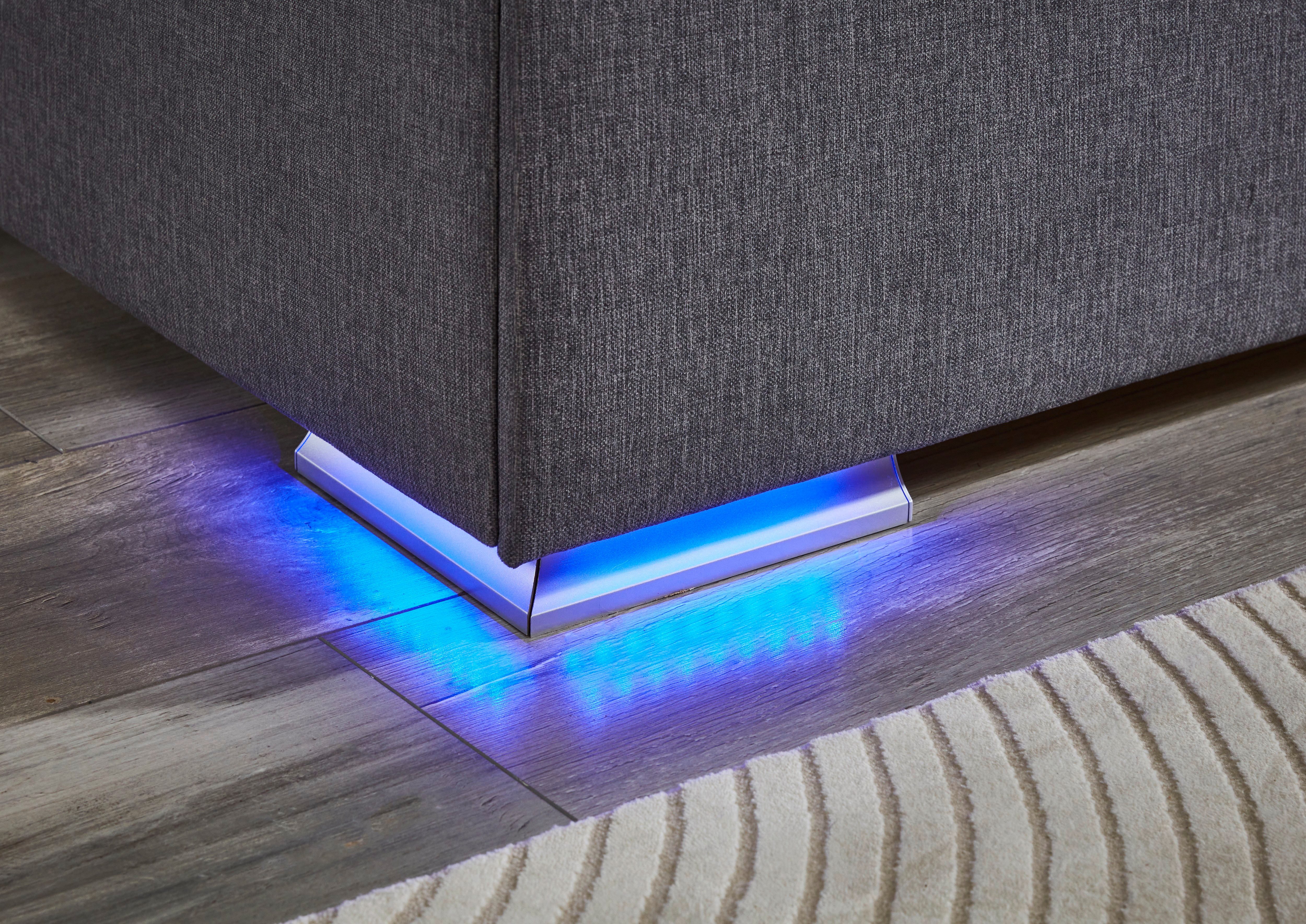 meise.möbel Boxspring Colorado II inclusief led-verlichting & topper