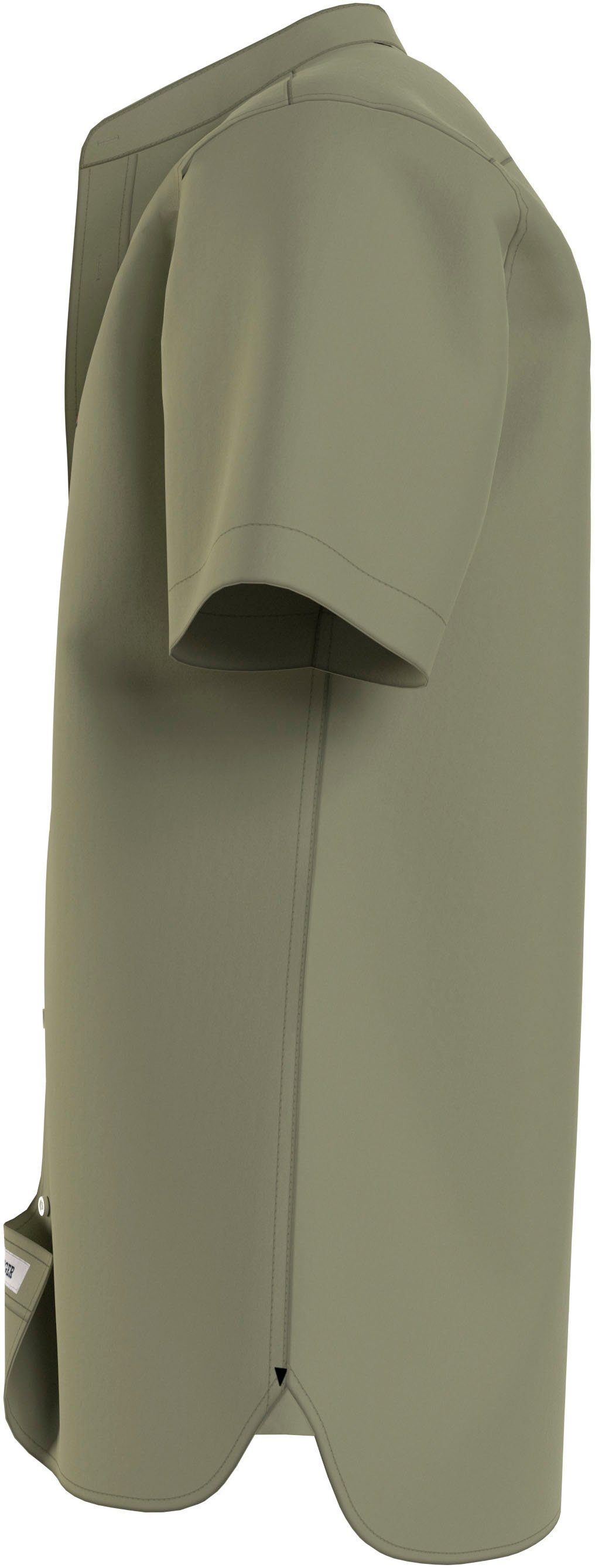 Tommy Hilfiger Overhemd met korte mouwen FLEX POPLIN MAO RF SHIRT