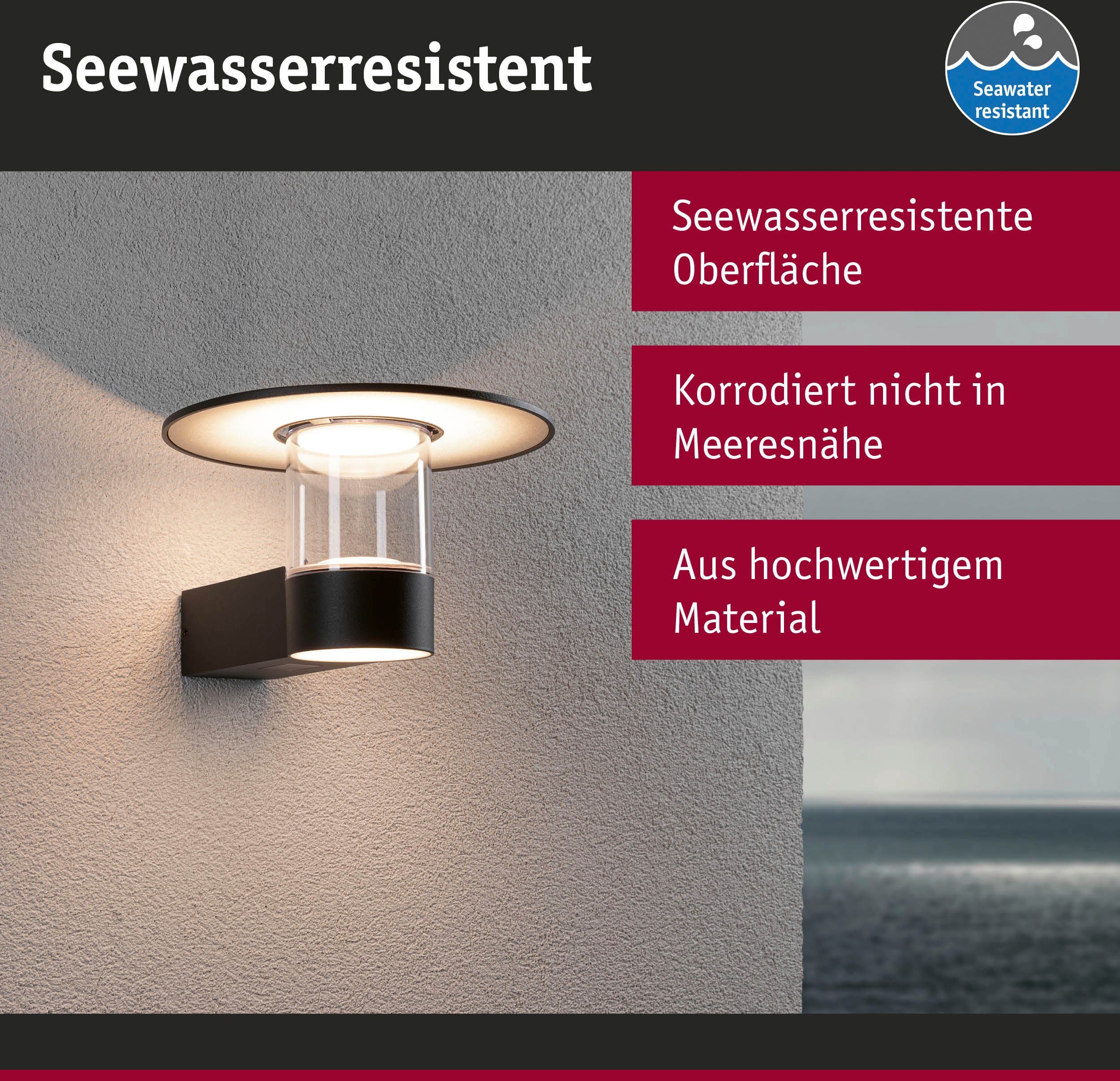Paulmann Led-tuinverlichting Sienna 230V Poller lamp zeewaterbestendig, met pir-sensor