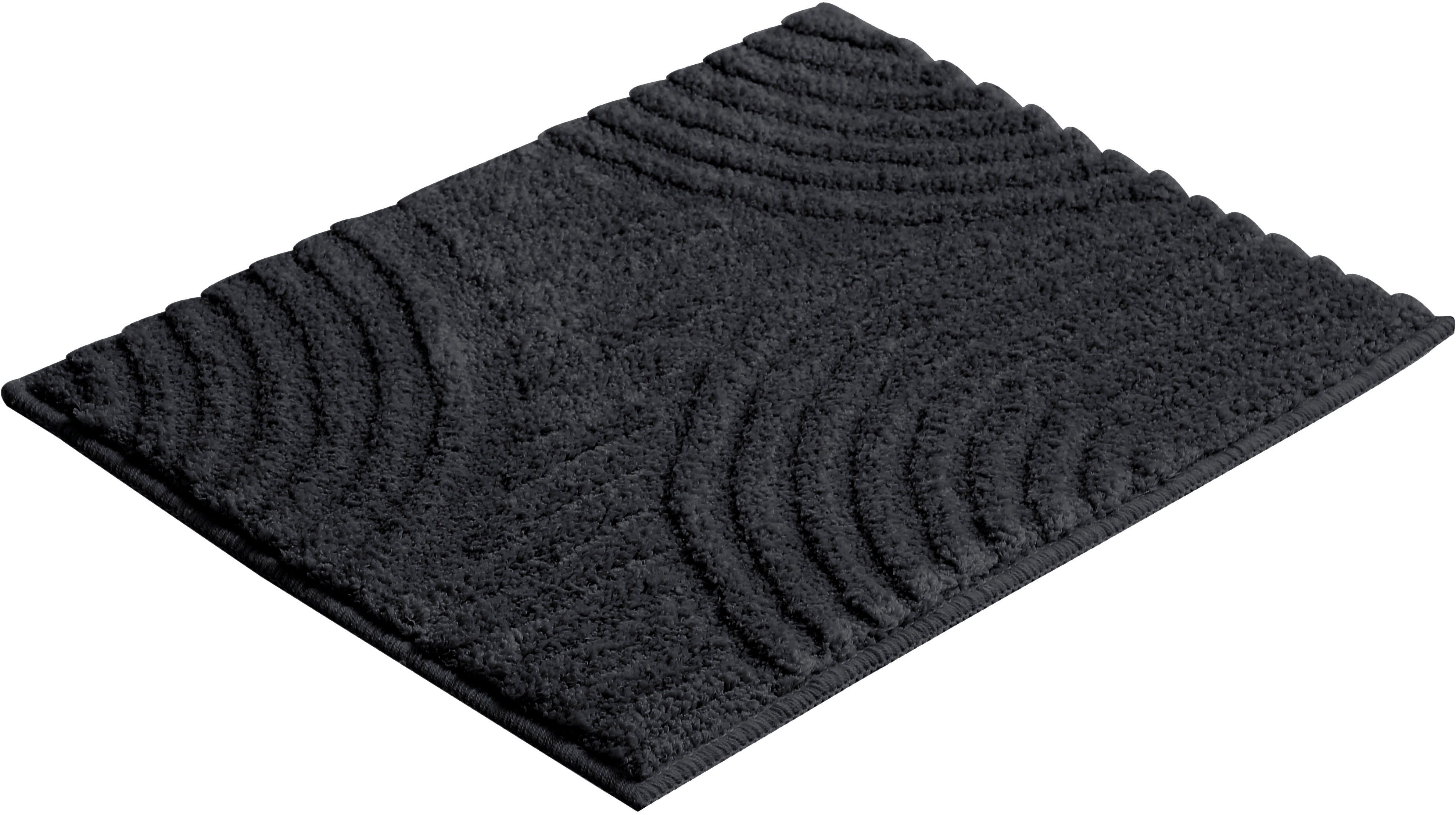 my home Badmat Ognon, Scandi, Boho, modern patroon Badkleed, uni-kleuren, hoog-laag effect (1 stuk)