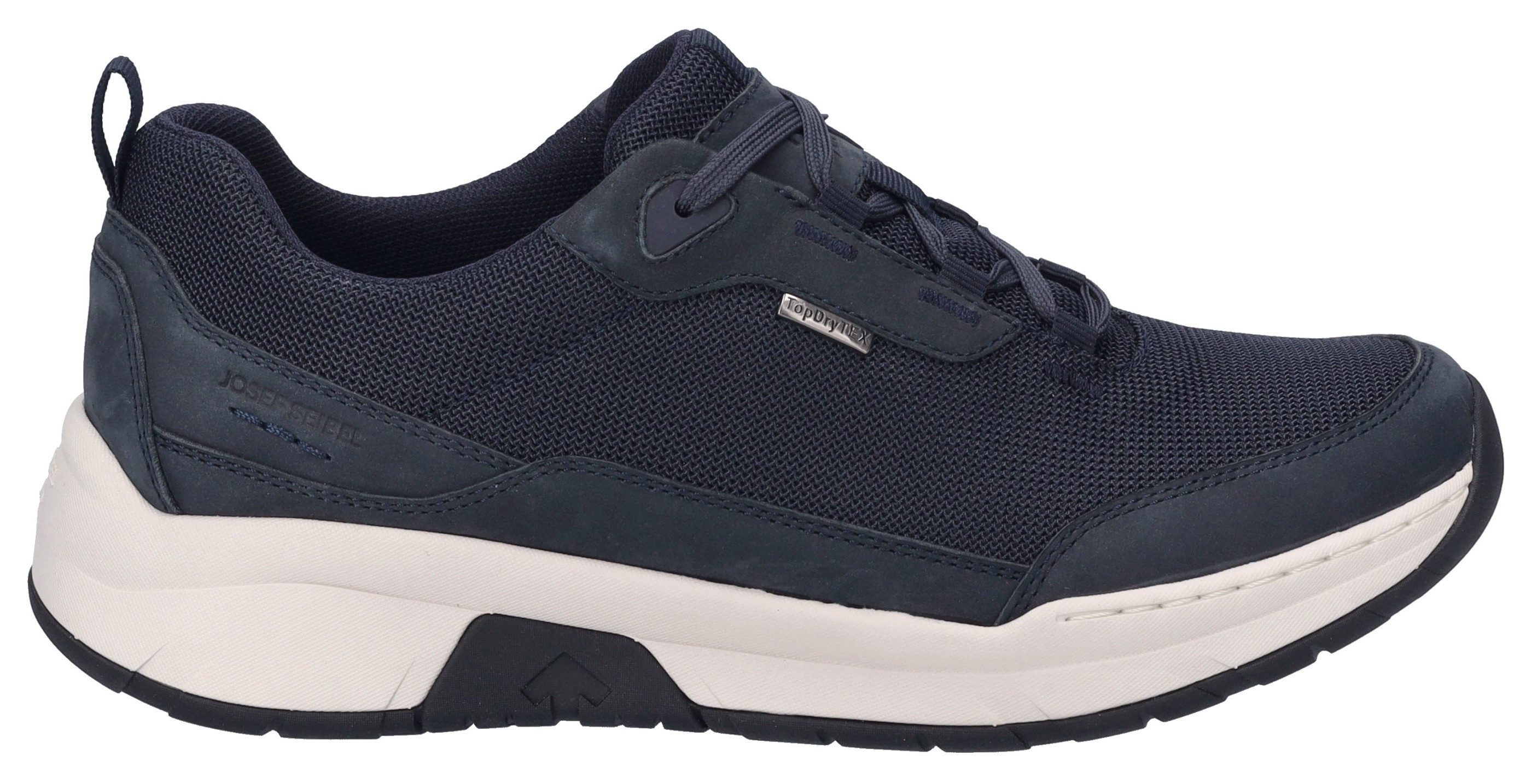 Josef Seibel Sneakers Mitchell 53 , comfort schoen, vrijetijdsschoen, sneaker met comfortabele loopzool