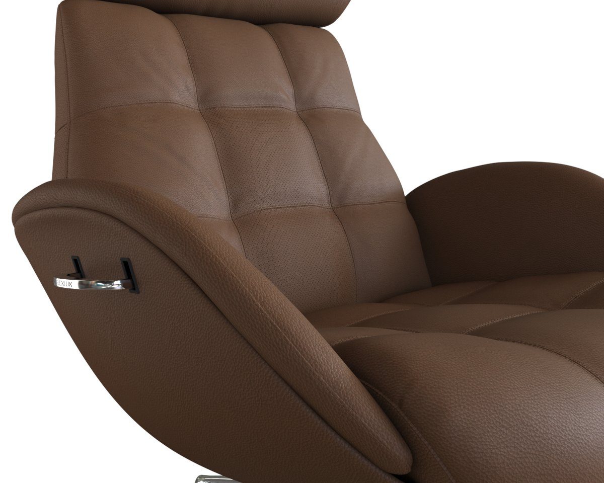 FLEXLUX Relaxfauteuil Chester, functionele stoel, gestoffeerde stoel, armleuningen, TV-fauteuil