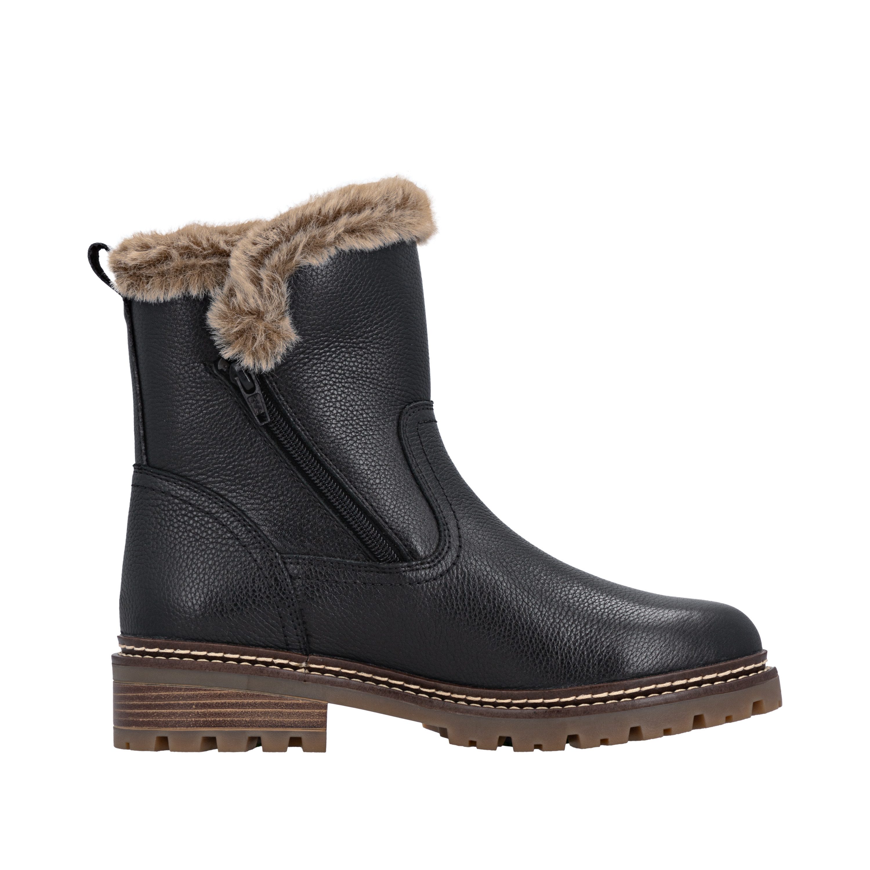 Remonte Winterlaarsjes FIBER-GRIP Winterlaarzen, outdoorboots met scheerwollen voering en TEX-uitvoering