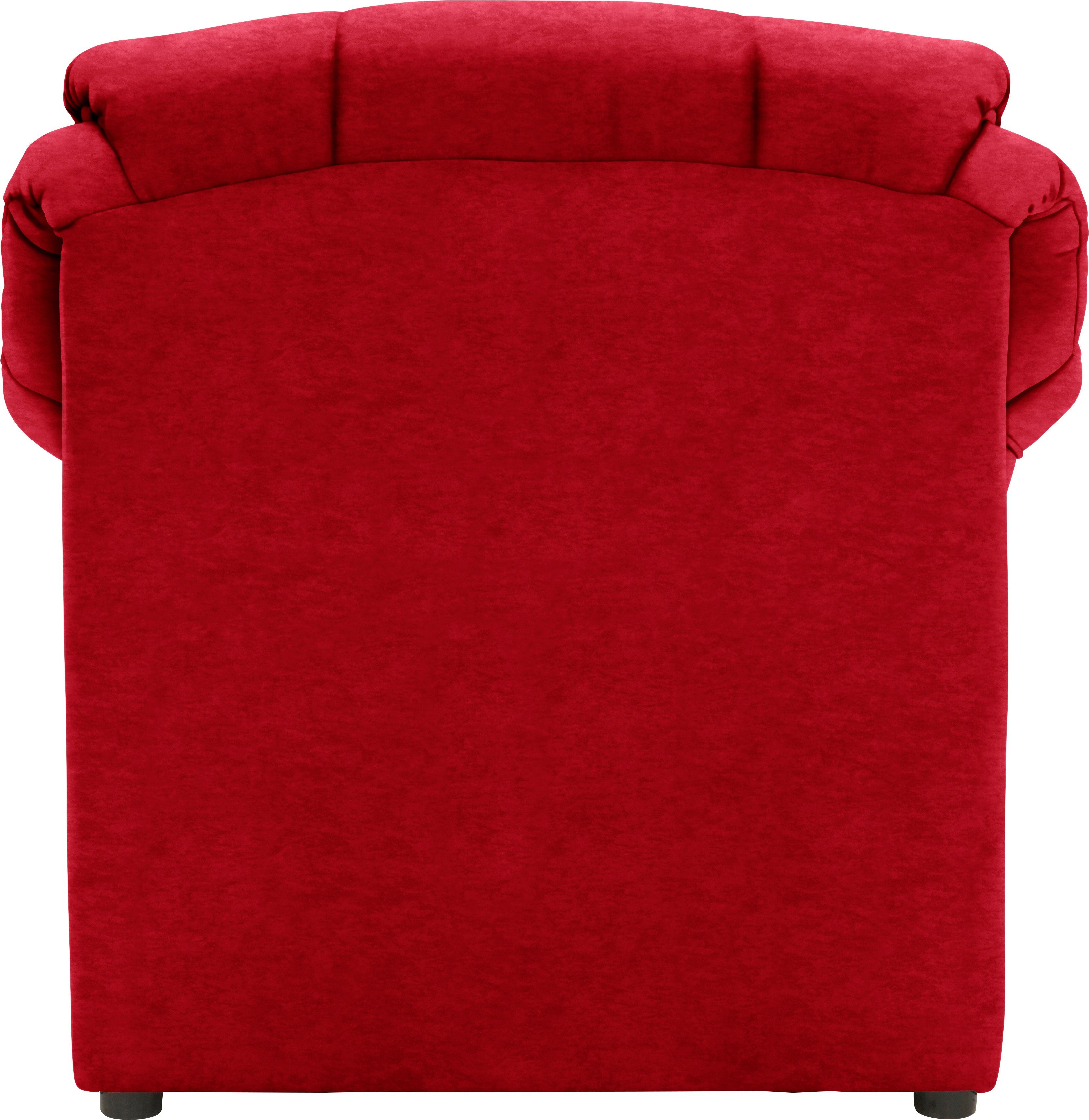 DOMO collection Fauteuil Faenza voor kleine ruimtes, tijdloos en elegant, compacte afmetingen