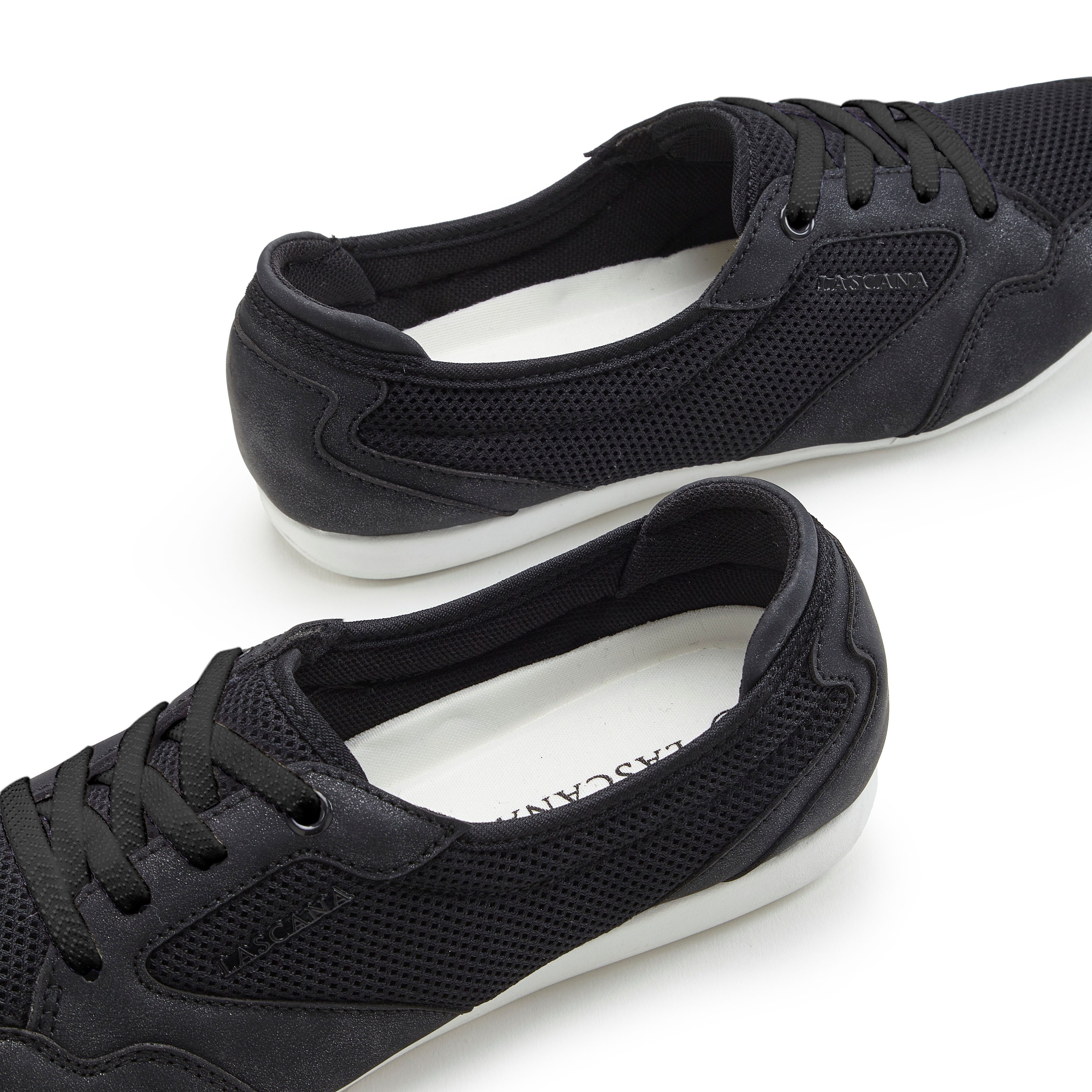 Lascana Sneakers Vrijetijdsschoen, lage schoen, Vrijetijdsschoen, lage schoen in modieuze mesh-look VEGAN