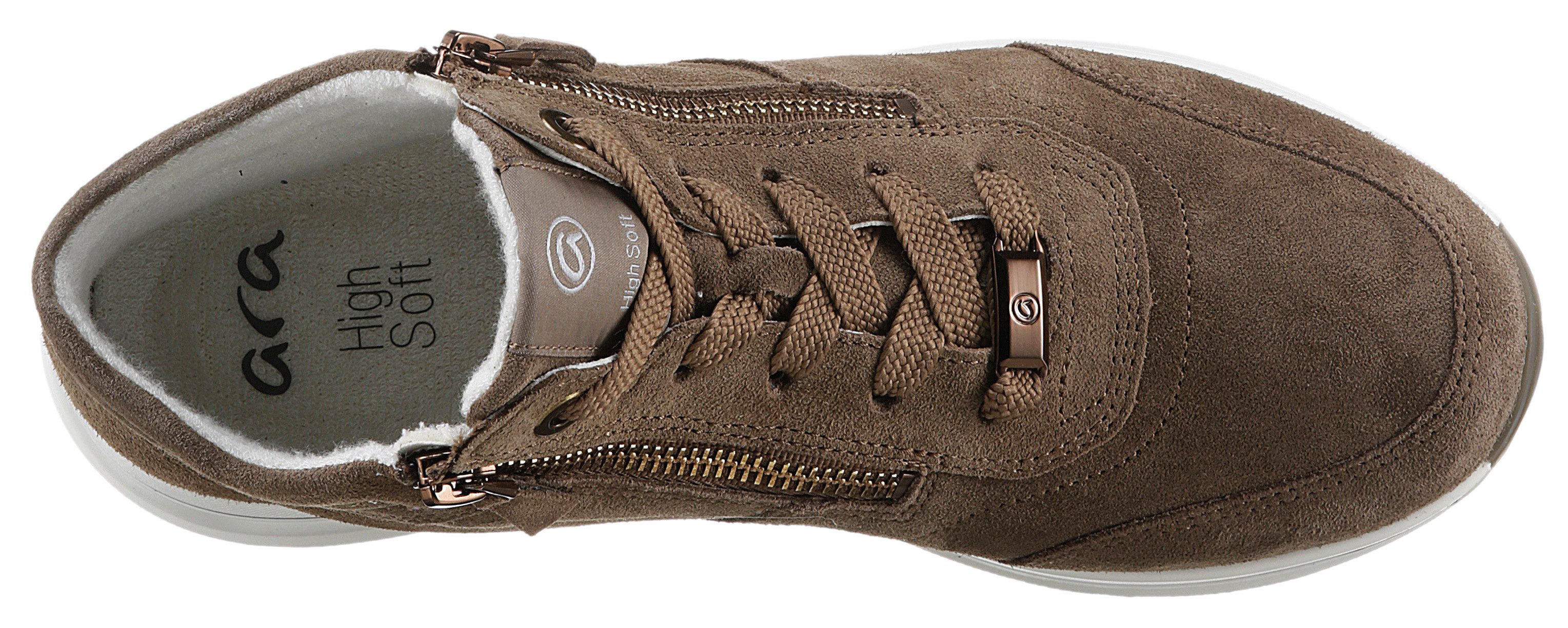 Ara Veterschoenen OSAKA , high top sneaker, enkellaars, comfort schoen, in comfortbreedte h