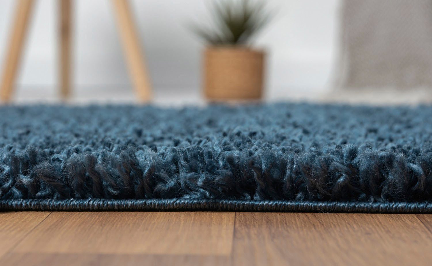 Myflair Möbel & Accessoires Set slaapkamerkleedjes met hoge pool My Shaggy Shaggy, uni-kleuren, licht glanzend, extra fluffy, loper-set