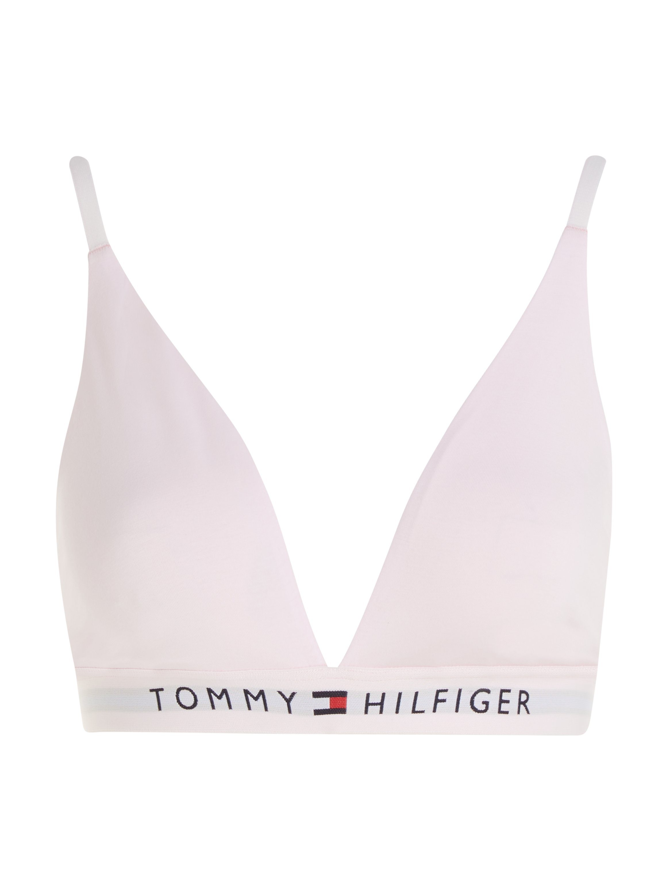 Tommy Hilfiger Underwear Bralette-bh UNLINED TRIANGLE met tommy hilfiger merklabel