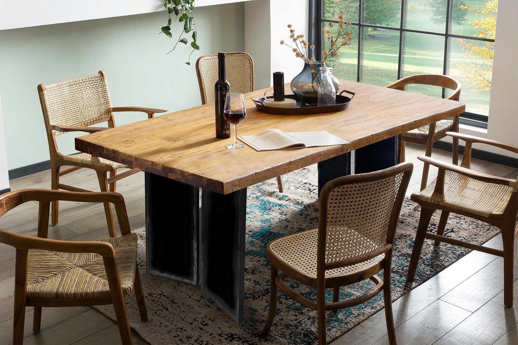 INOSIGN Eettafel Frame in used look (1 stuk)