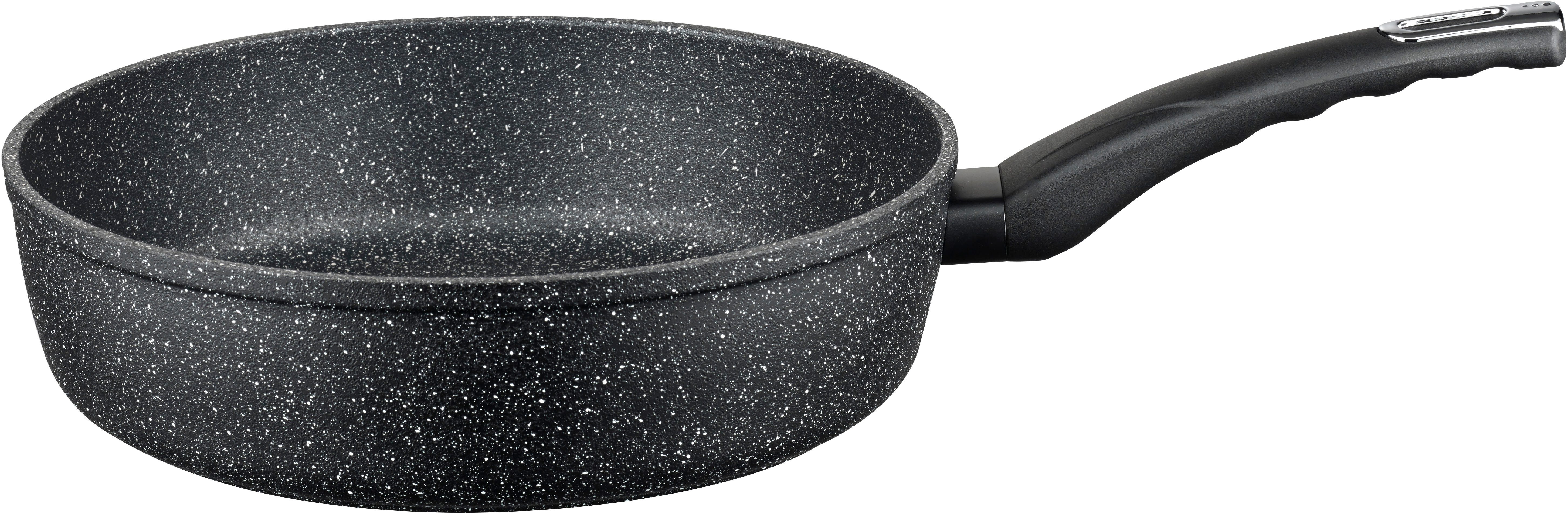 Elo Hapjespan Granit Evolution Geschikt voor alle kookplaten, incl. inductie (1-delig) hapjespannen maat Ø 24 cm x 7,5 cm zwart