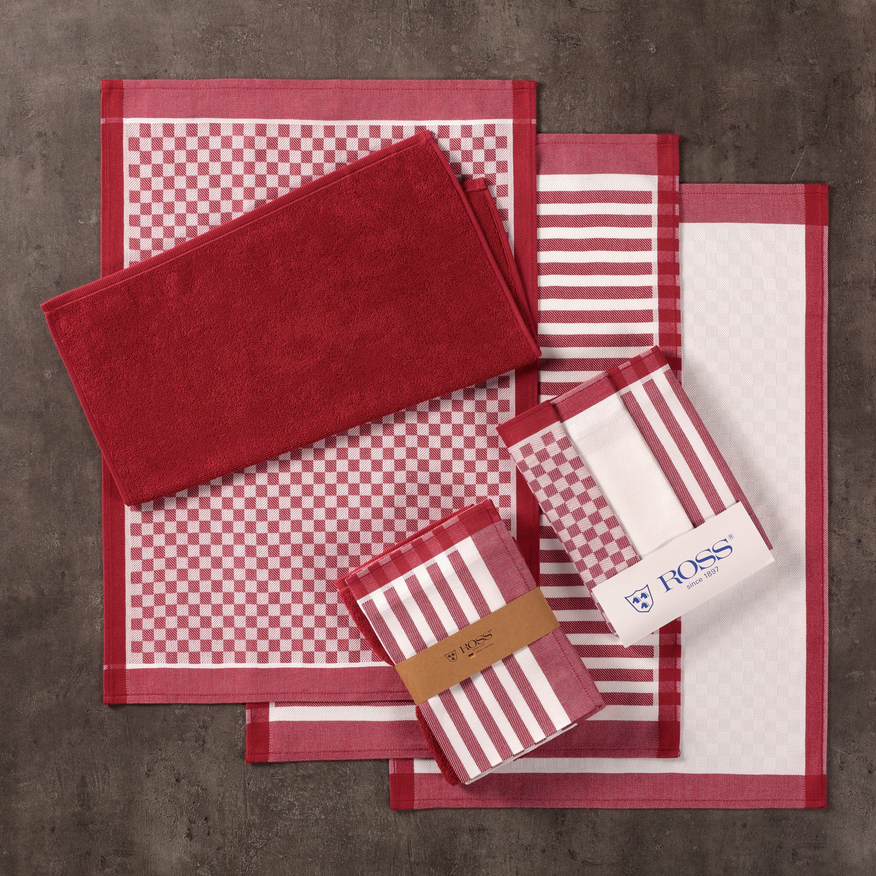 ROSS Theedoek Superior (set, 3-delig)