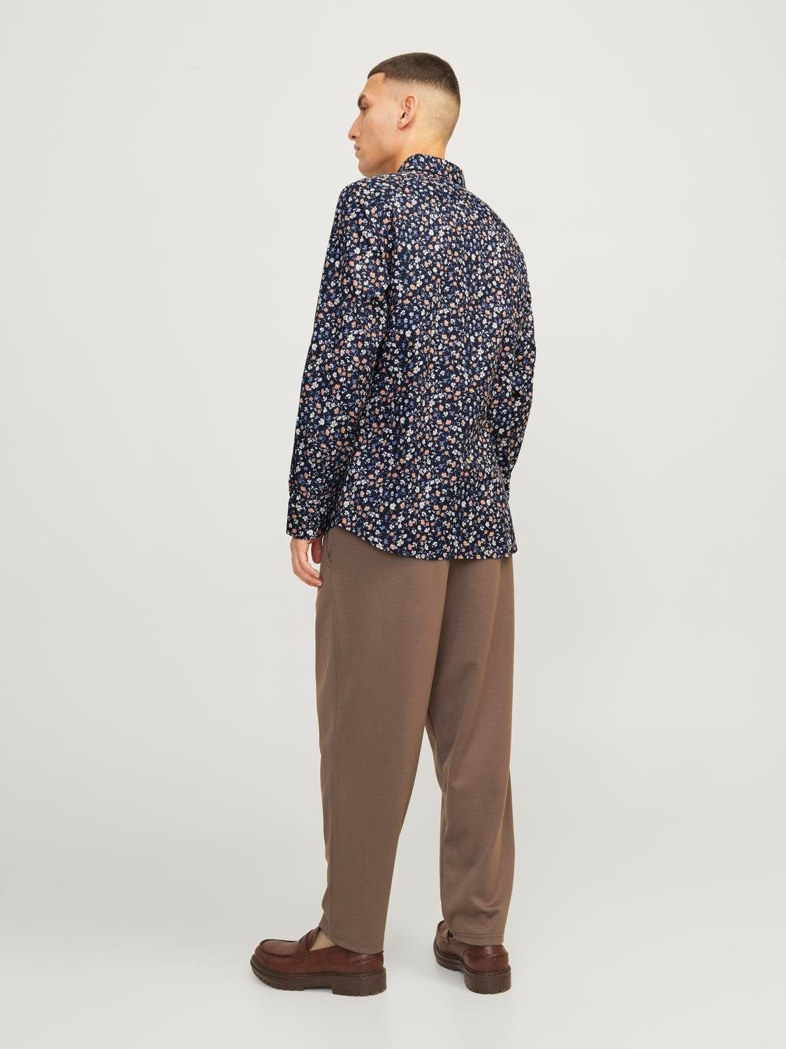 Jack & Jones Overhemd met lange mouwen JPRBLANORDIC PRINT SHIRT L/S SN