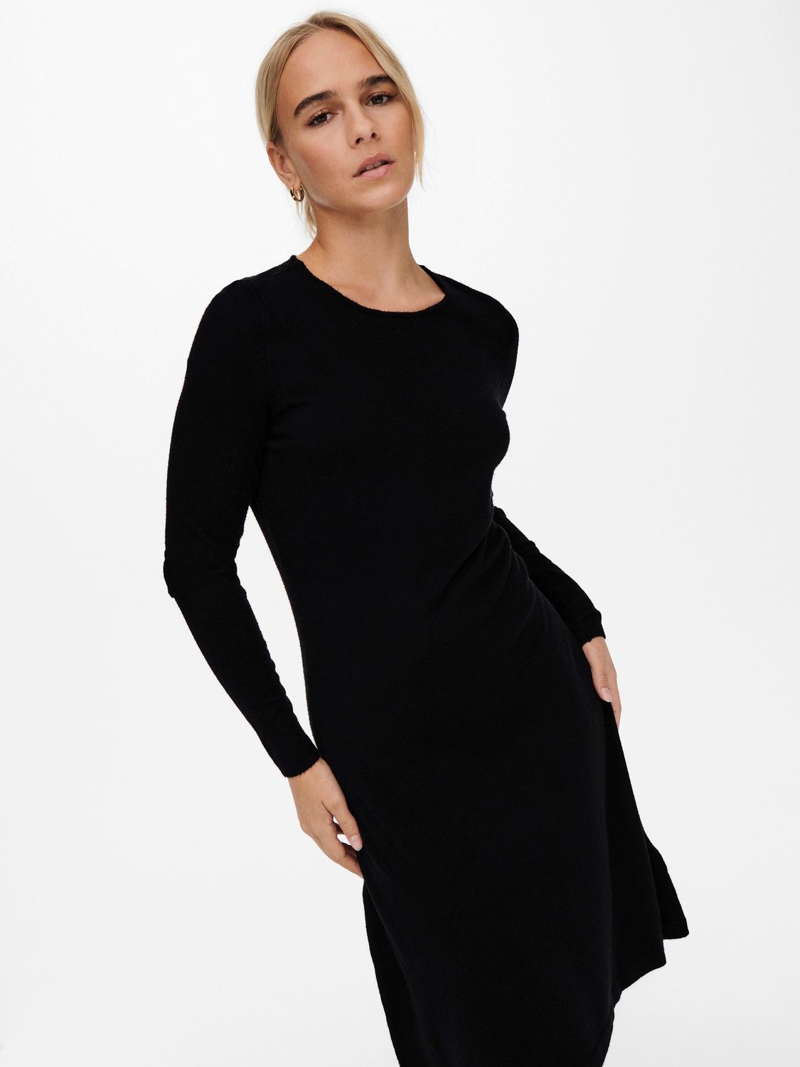 Only Gebreide jurk ONLNEW DALLAS O-NECK DRESS KNT
