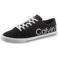 calvin klein sneakers stannis 3d in retro-look zwart