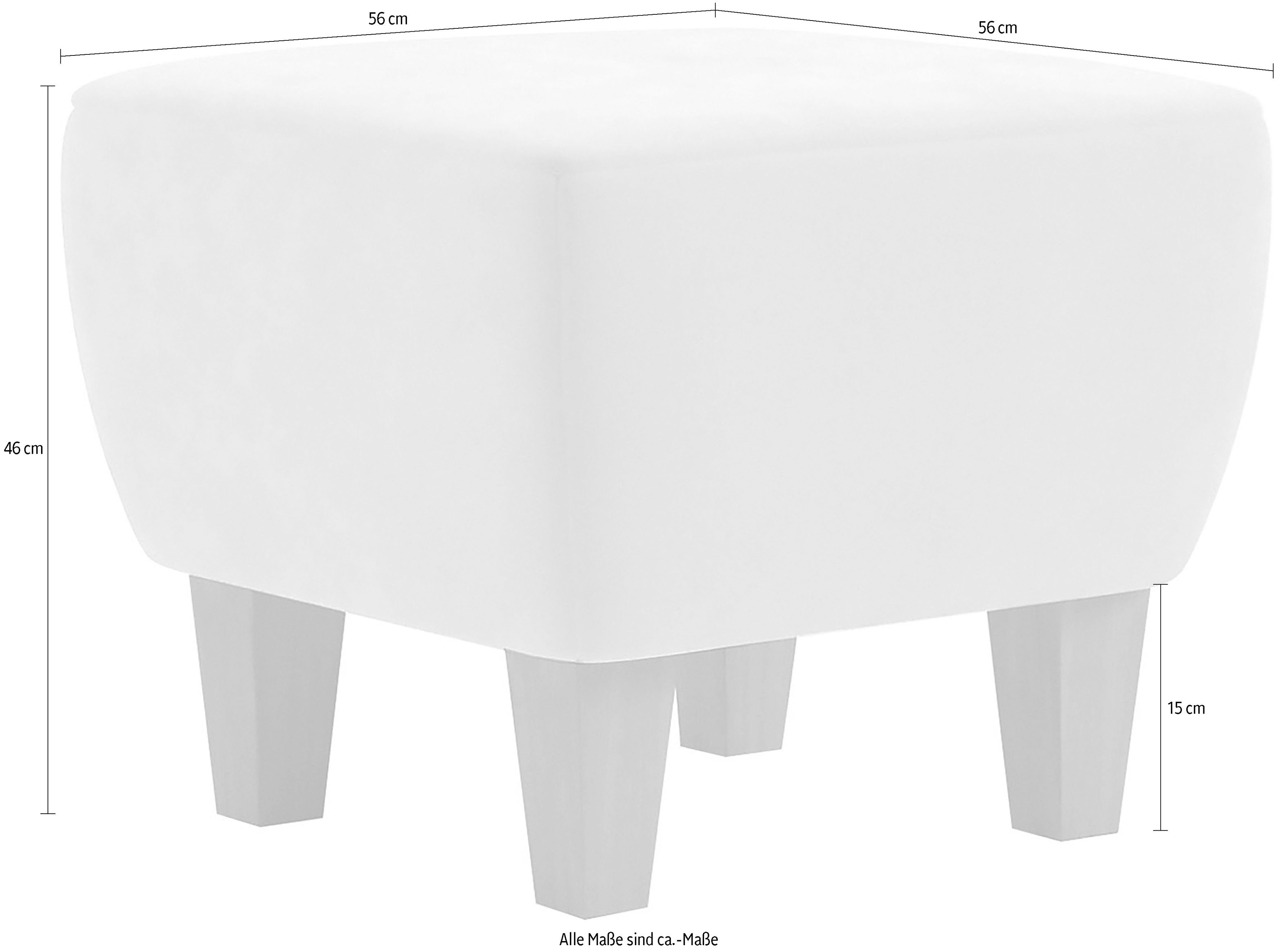 Home affaire Hocker Viva met eiken poten
