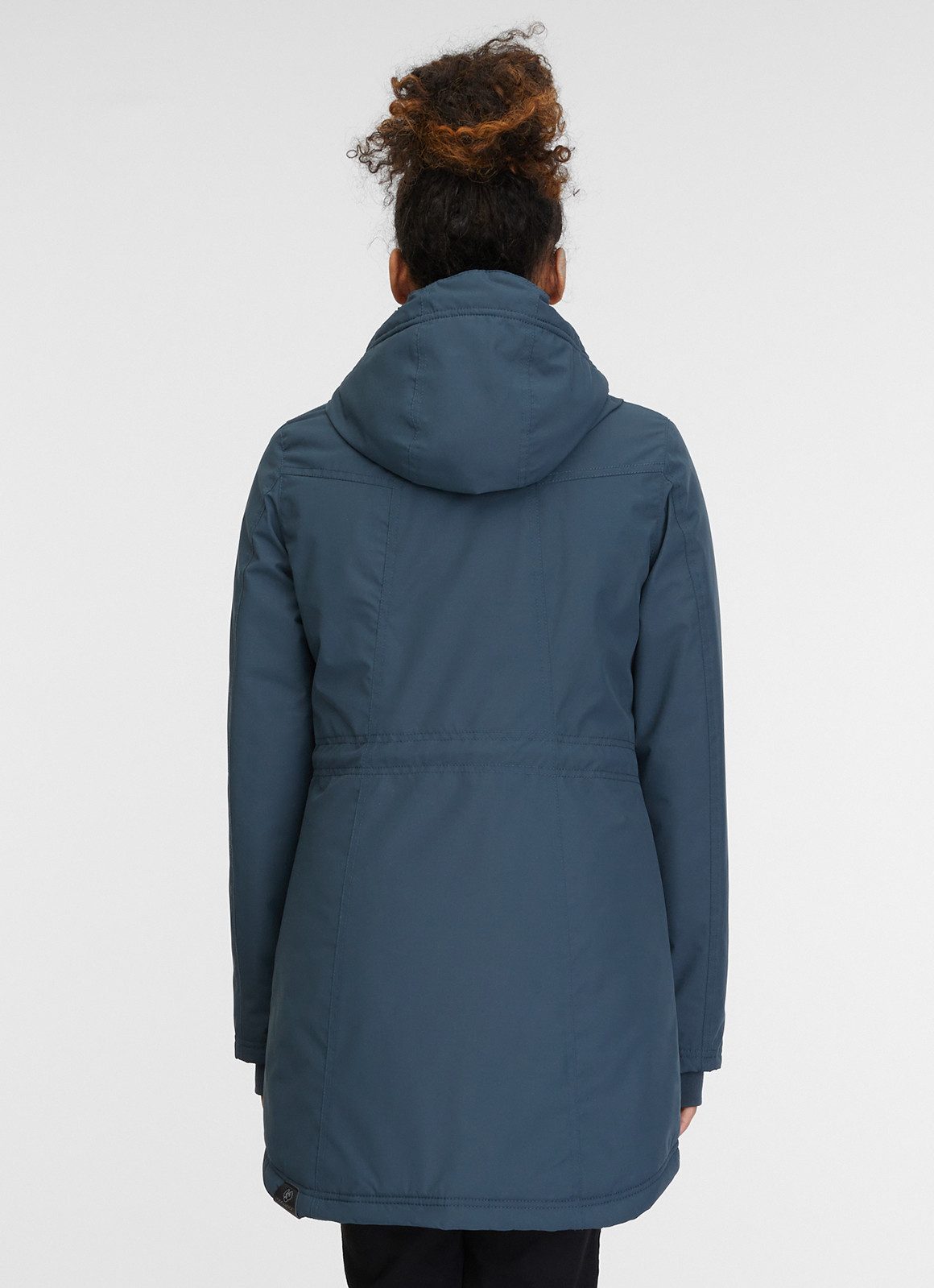 Ragwear Outdoorjack ELSIEN waterafstotende overgangsparka, met verwarmende teddypluche voering