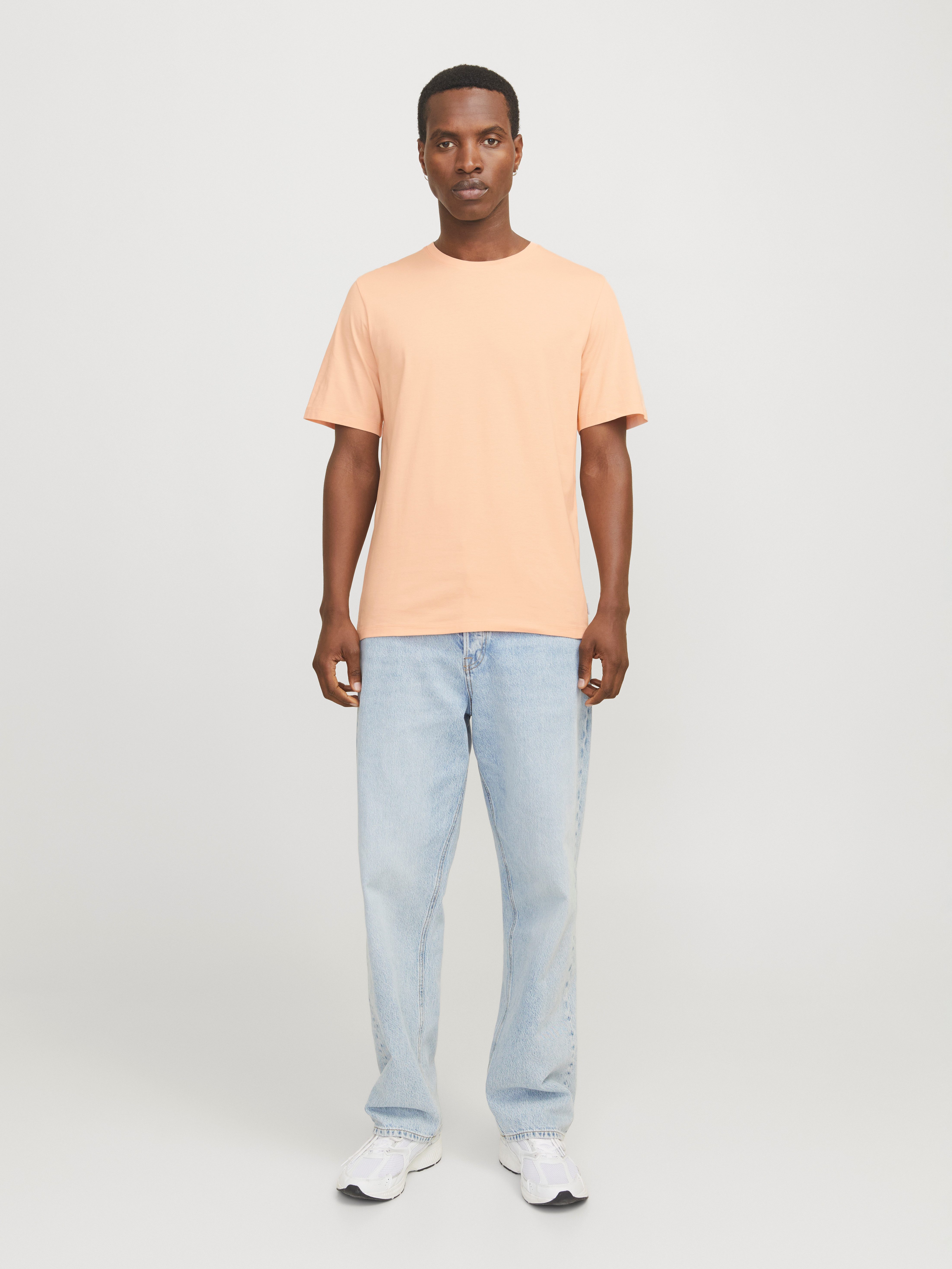 Jack & Jones Shirt met ronde hals JJEORGANIC BASIC TEE SS O-NECK NOOS