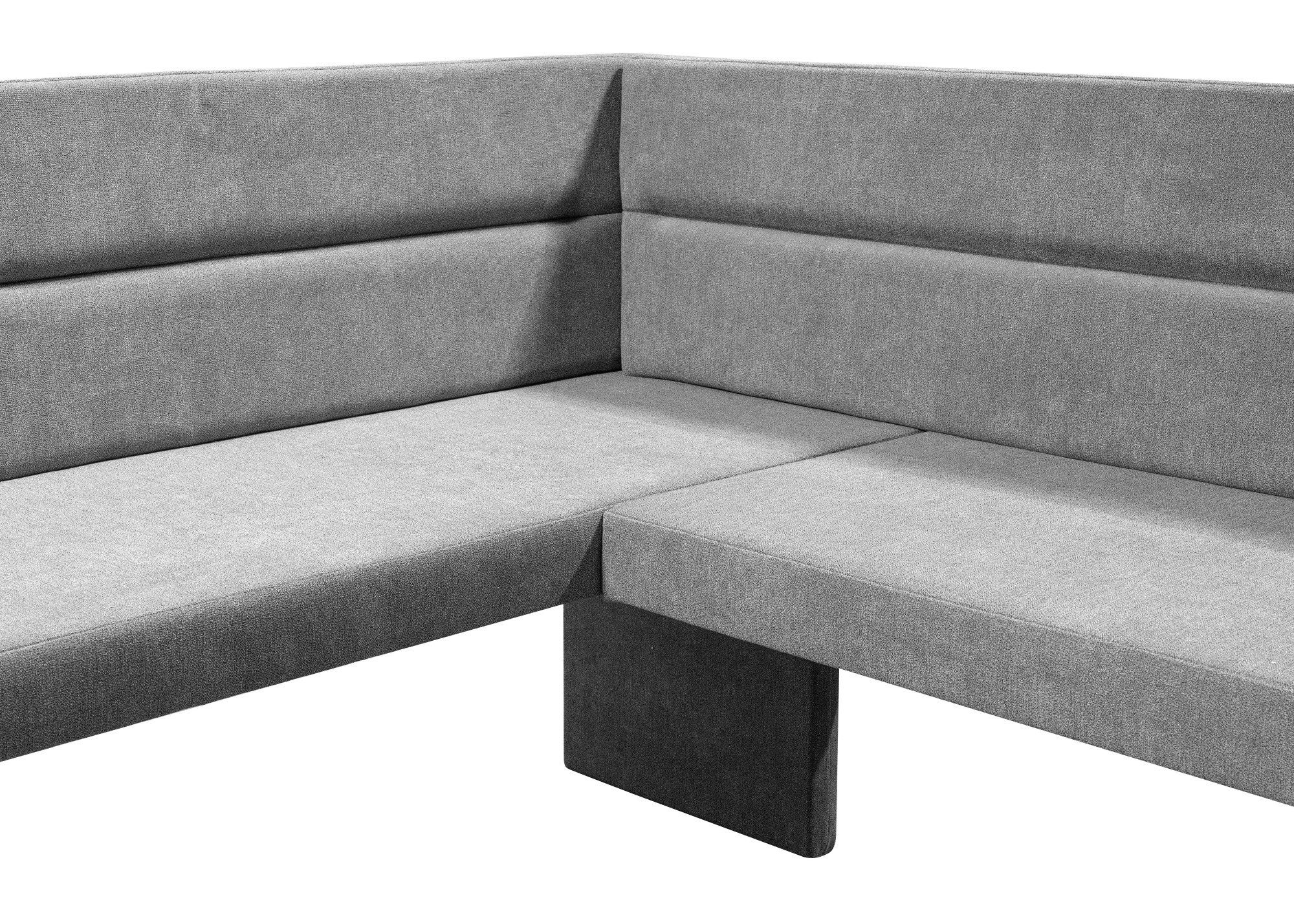 Home affaire Eethoek Laros zitgroep, hoekbank, stoelen, tafel perfect voor keuken, eetkamer, woonkamer, bestseller (set, 4-delig)