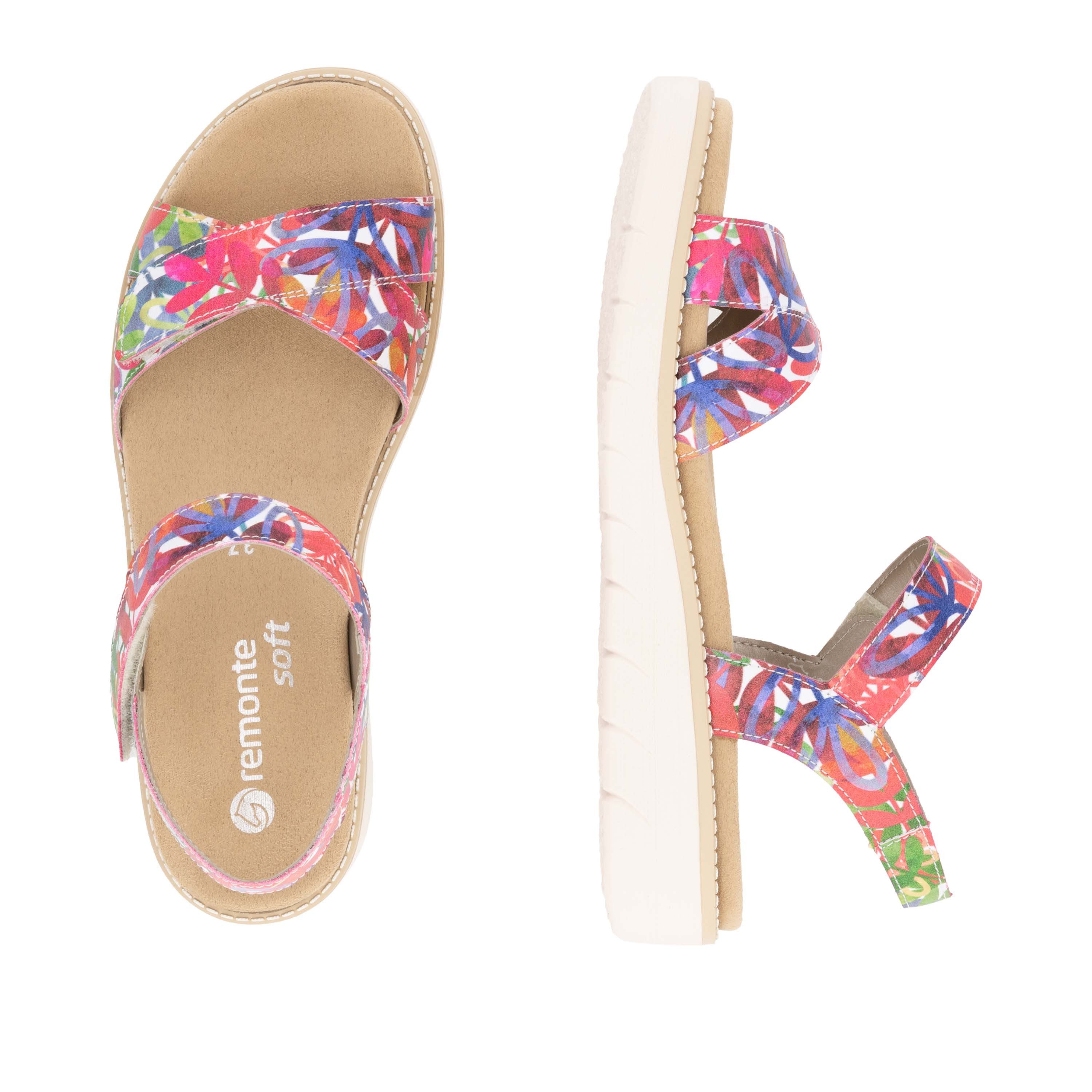 Remonte Sandalen , plateau, zomerschoen, sandaal met lite 'n soft uitrusting
