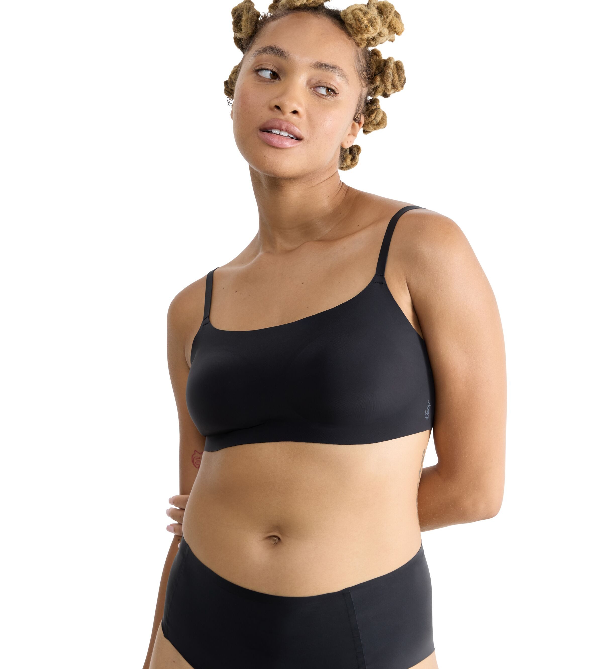 Sloggi Beugelloze-bh NEU: ZERO Feel 2.0 Ultra Bra dames bh's zonder beugel maat S zwart