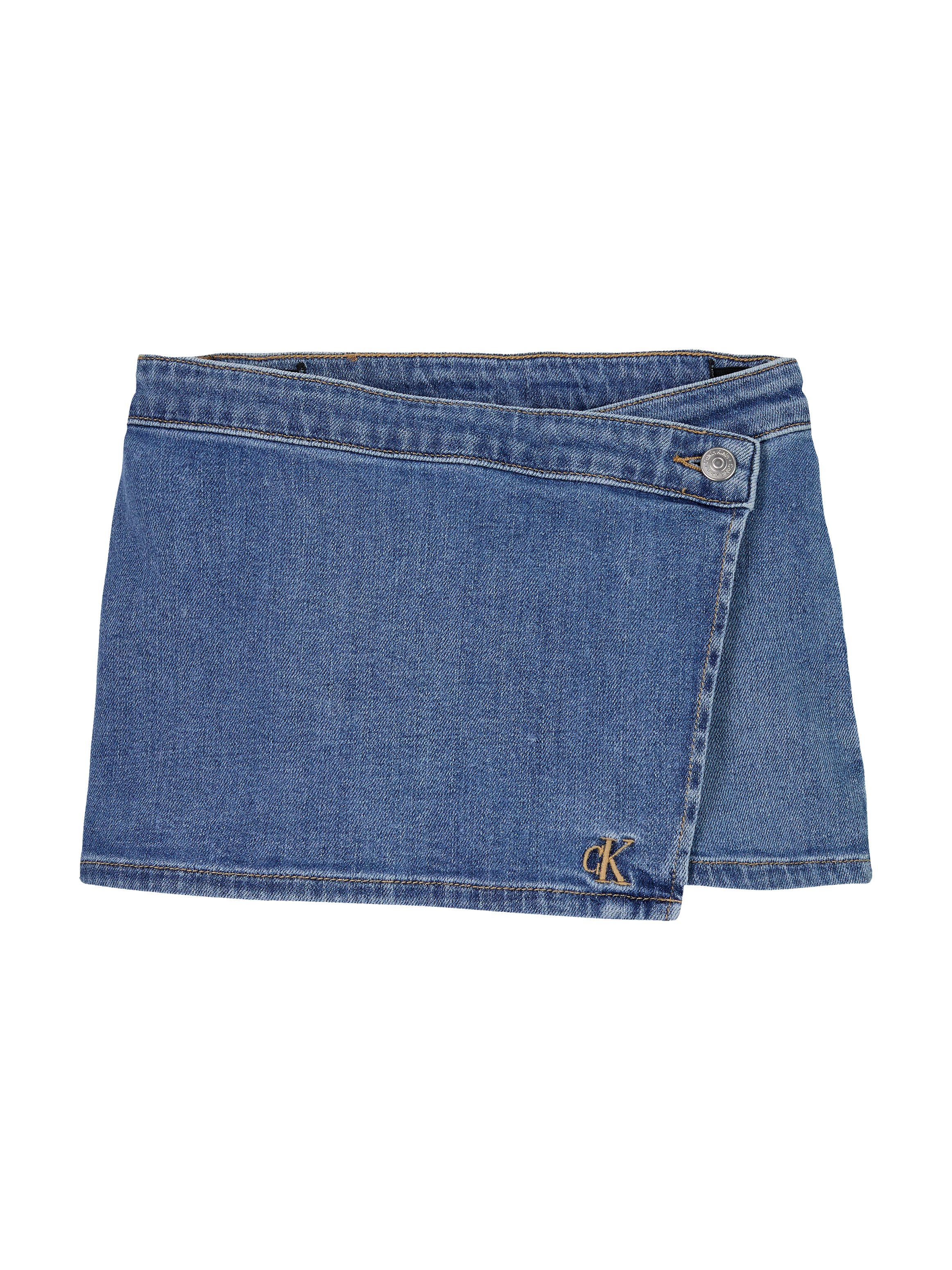 Calvin Klein Short DENIM SKORT SOFT BLUE COMF