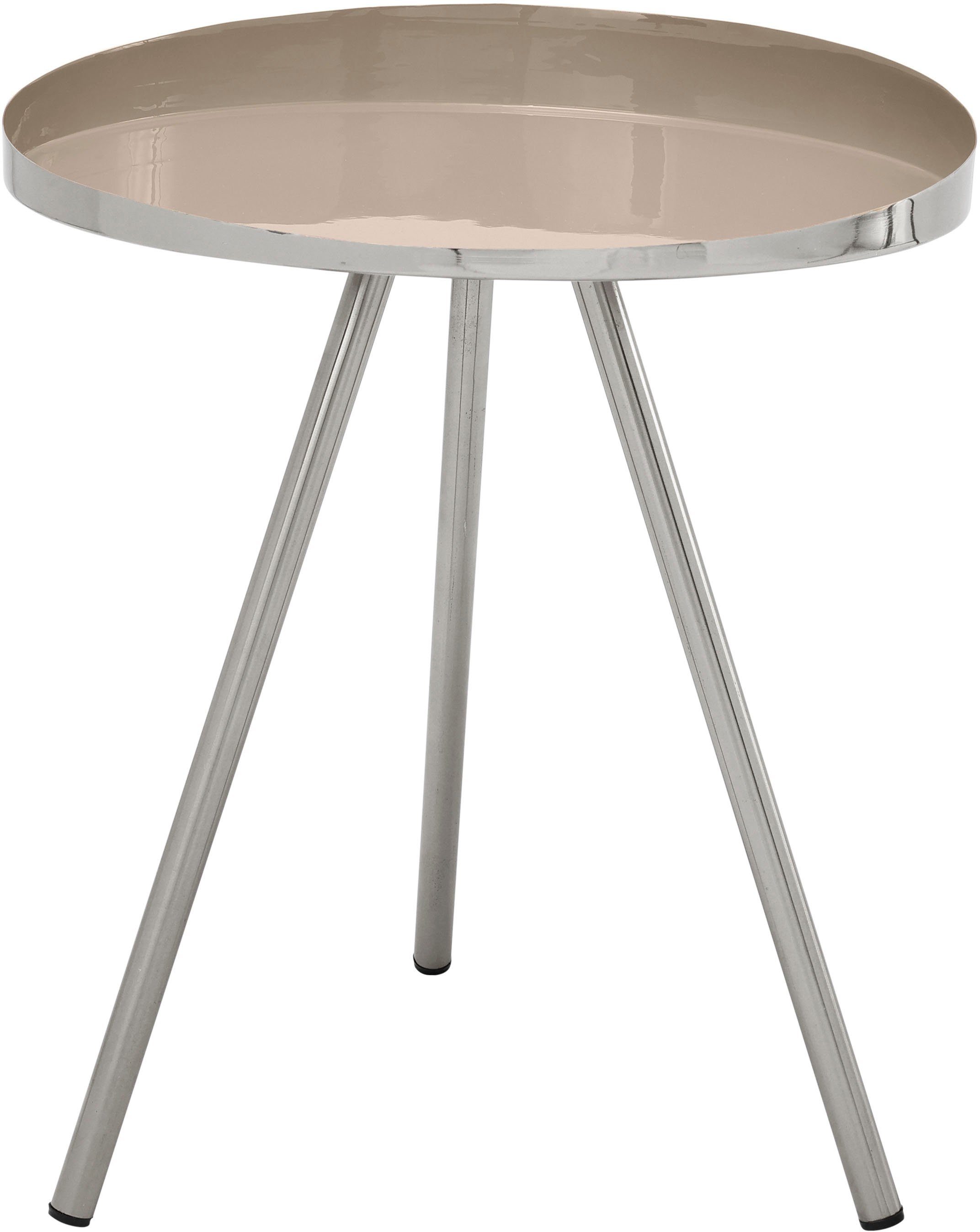 Kayoom Bijzettafel Morrison, ronde bijzettafel, elegante uitstraling (1 stuk)