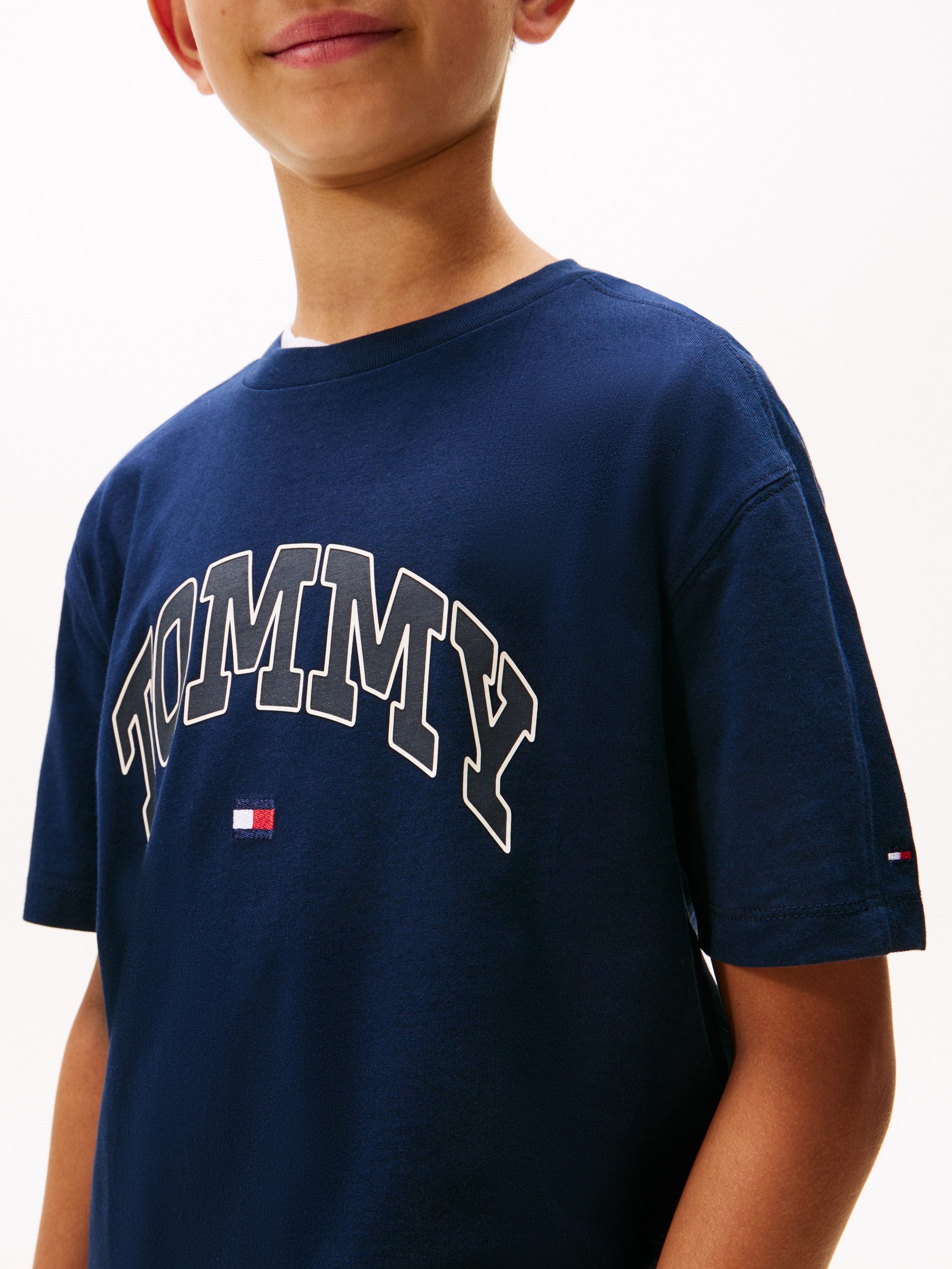 Tommy Hilfiger T-shirt VARSITY RAISED PRINT TEE SS