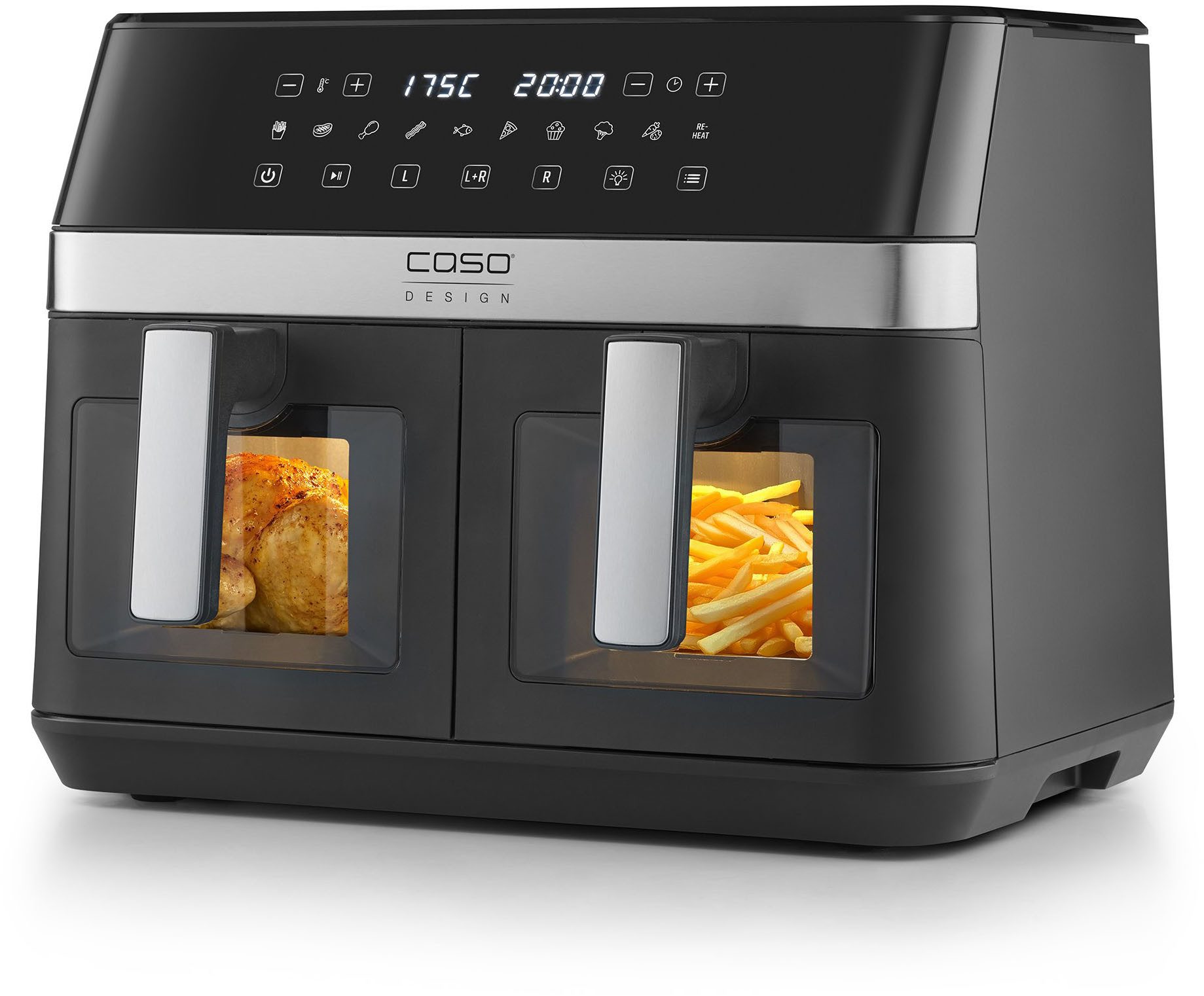 Caso Airfryer 3186 Design AirFry DuoChef
