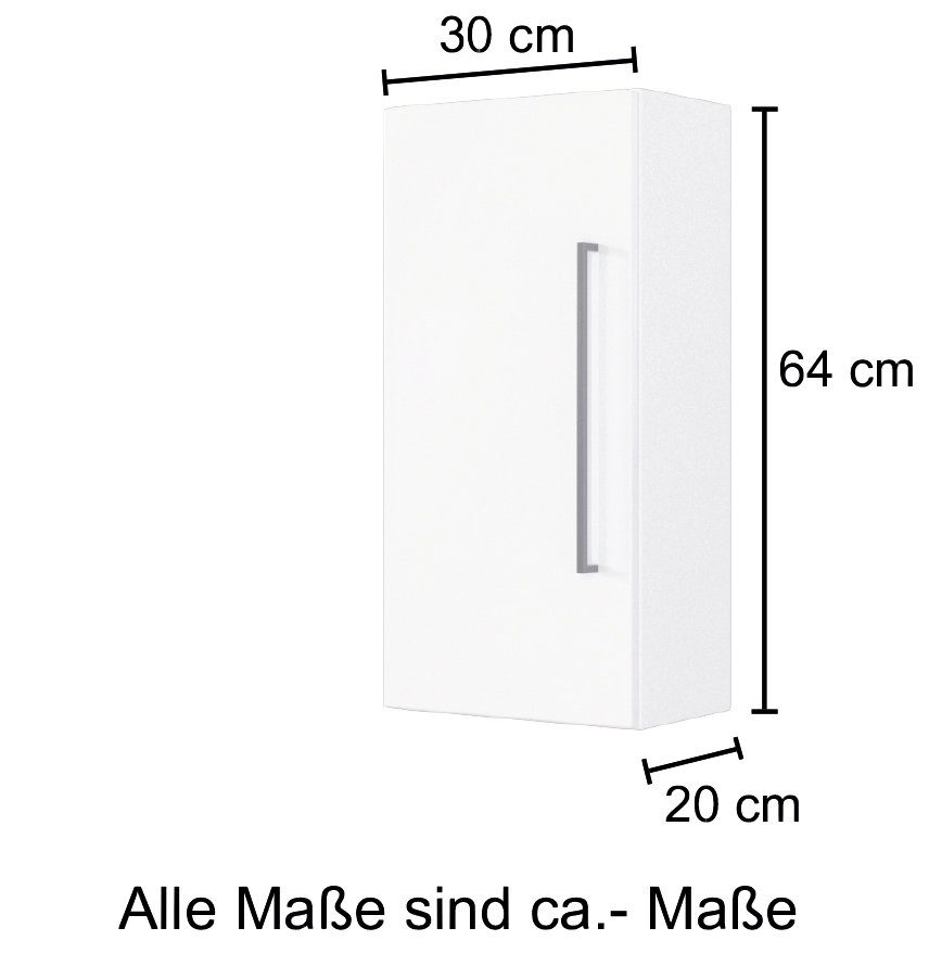 welltime Hangend kastje Luena Breedte 30 cm, met verstelbare planken