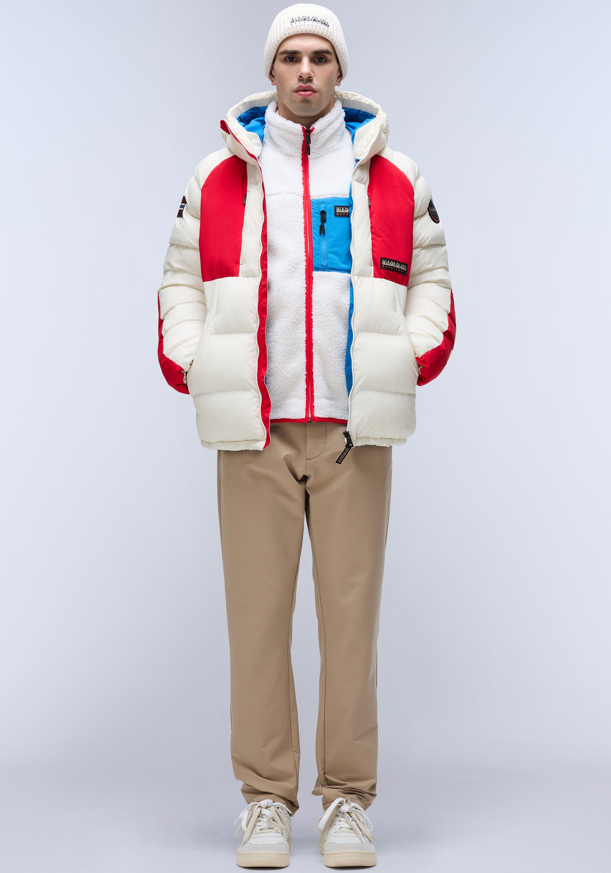 Napapijri Mouwloos pluchen vest YUPIK