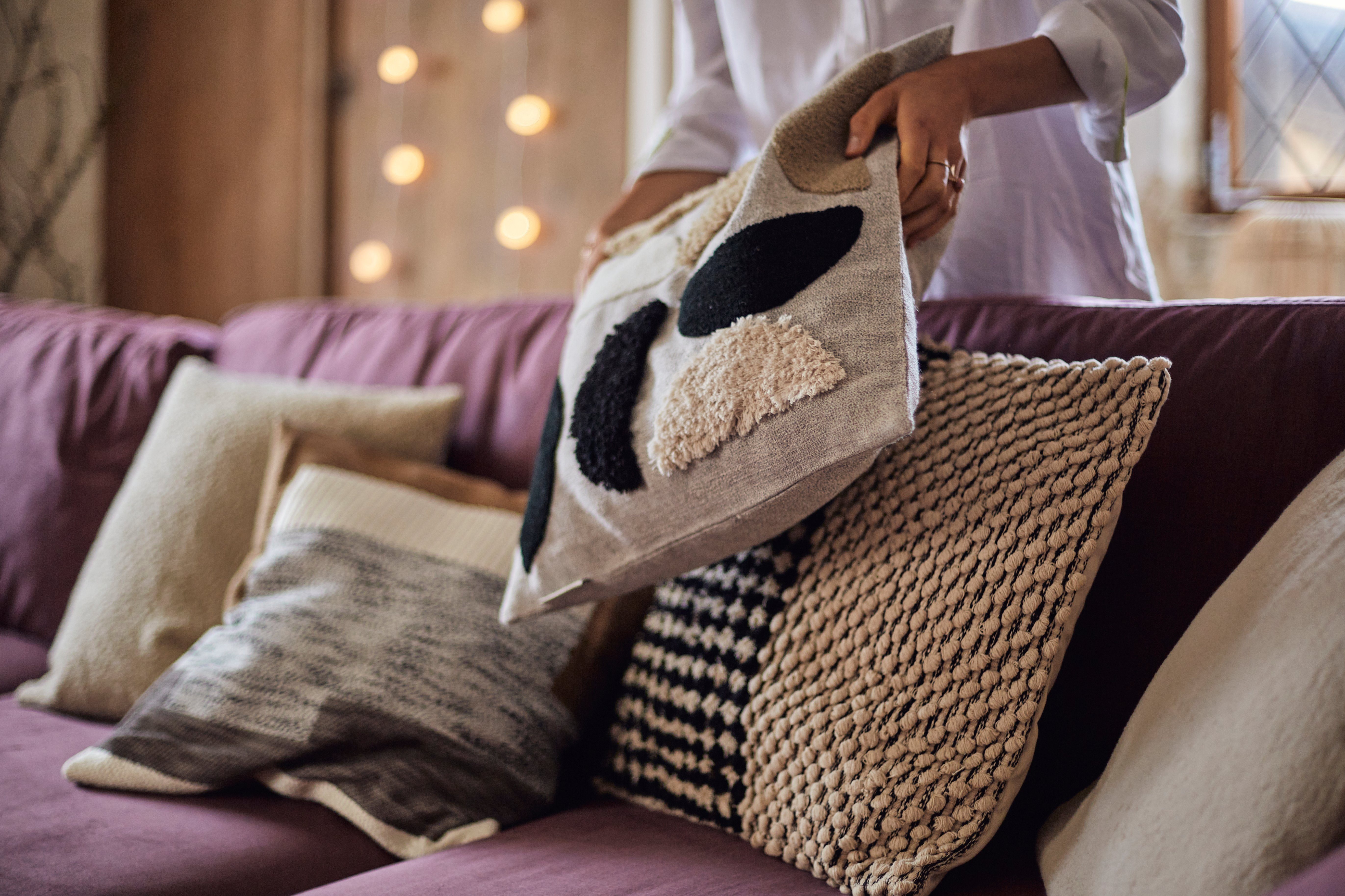 TOM TAILOR HOME Sierkussen Boho Tuffed (1 stuk)