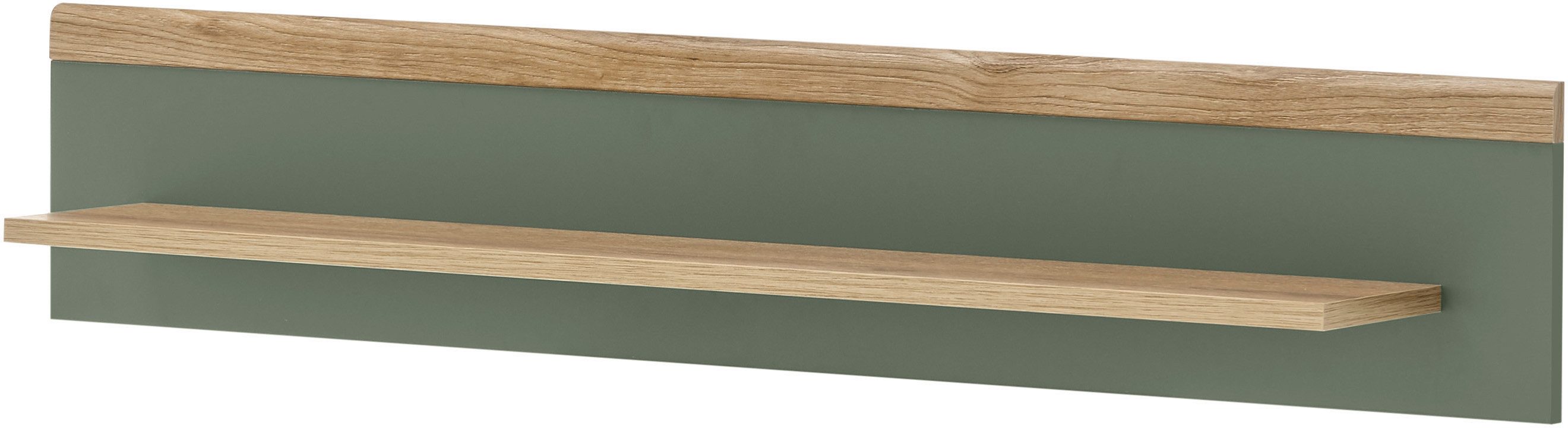 INOSIGN Wandmeubel MAVAS in moderne trendkleur, handgrepen van metaal (zwart), breedte 341 cm (set, 4-delig)
