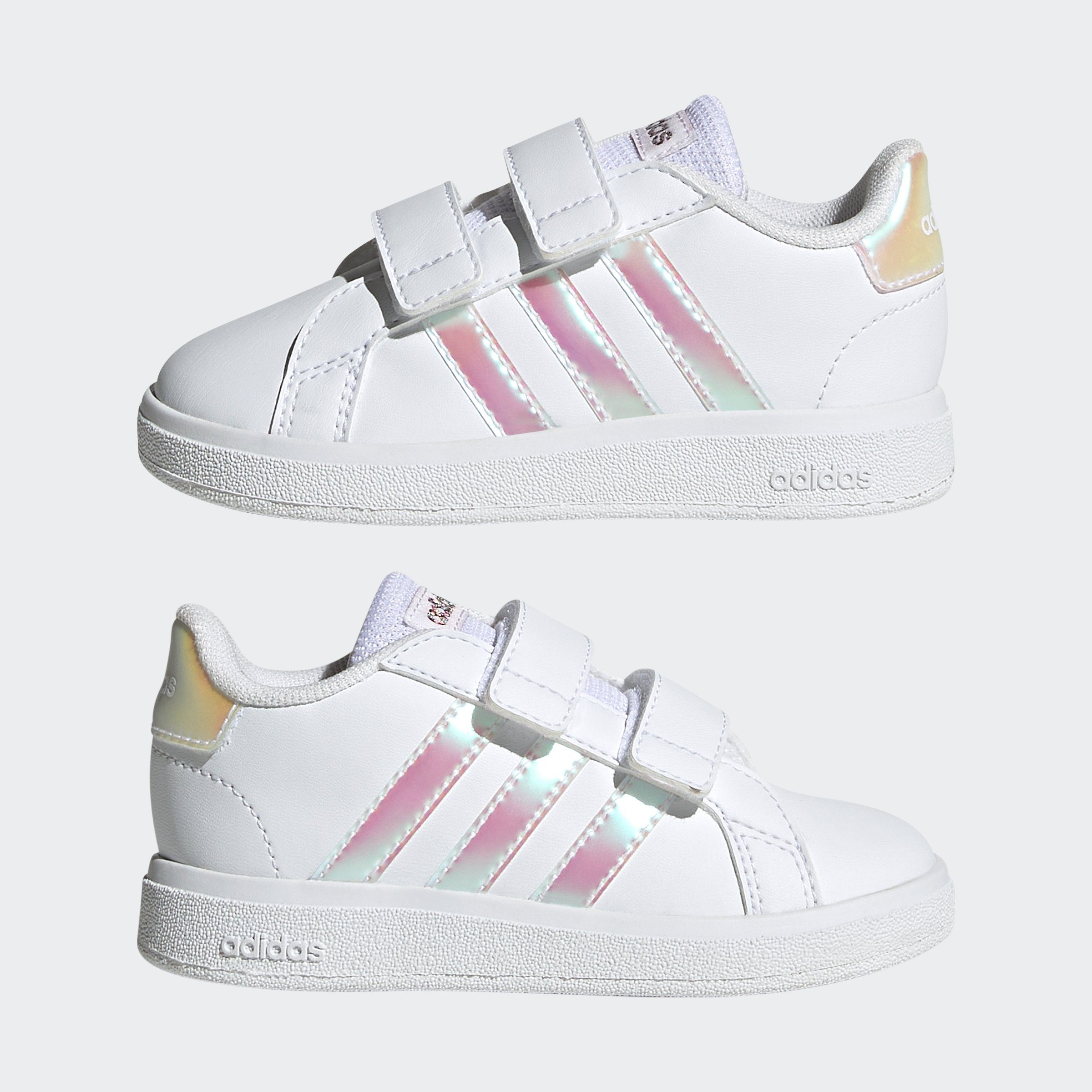 adidas Sportswear Sneakers GRAND COURT LIFESTYLE COURT HOOK AND LOOP Design geïnspireerd op de adidas Superstar